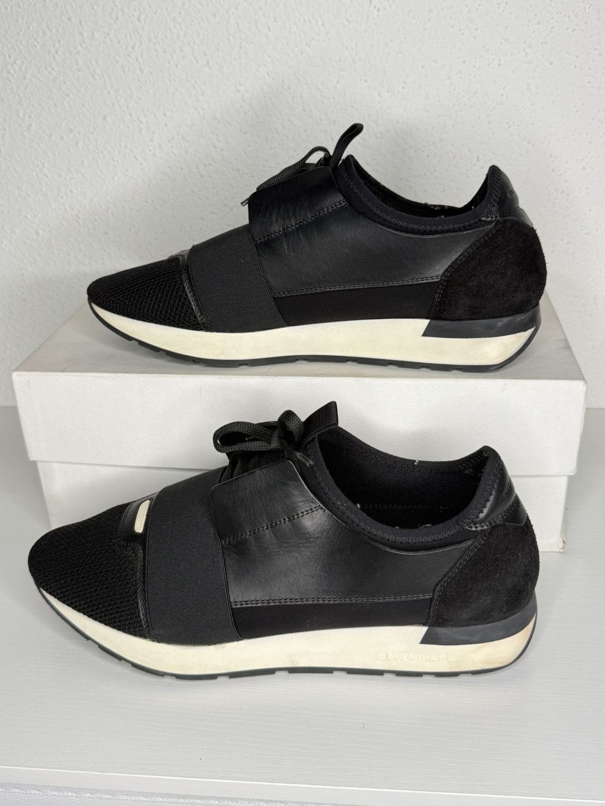 Balenciaga Balenciaga Race Runner Sneakers Size US 10 / EU 43 - 5 Thumbnail