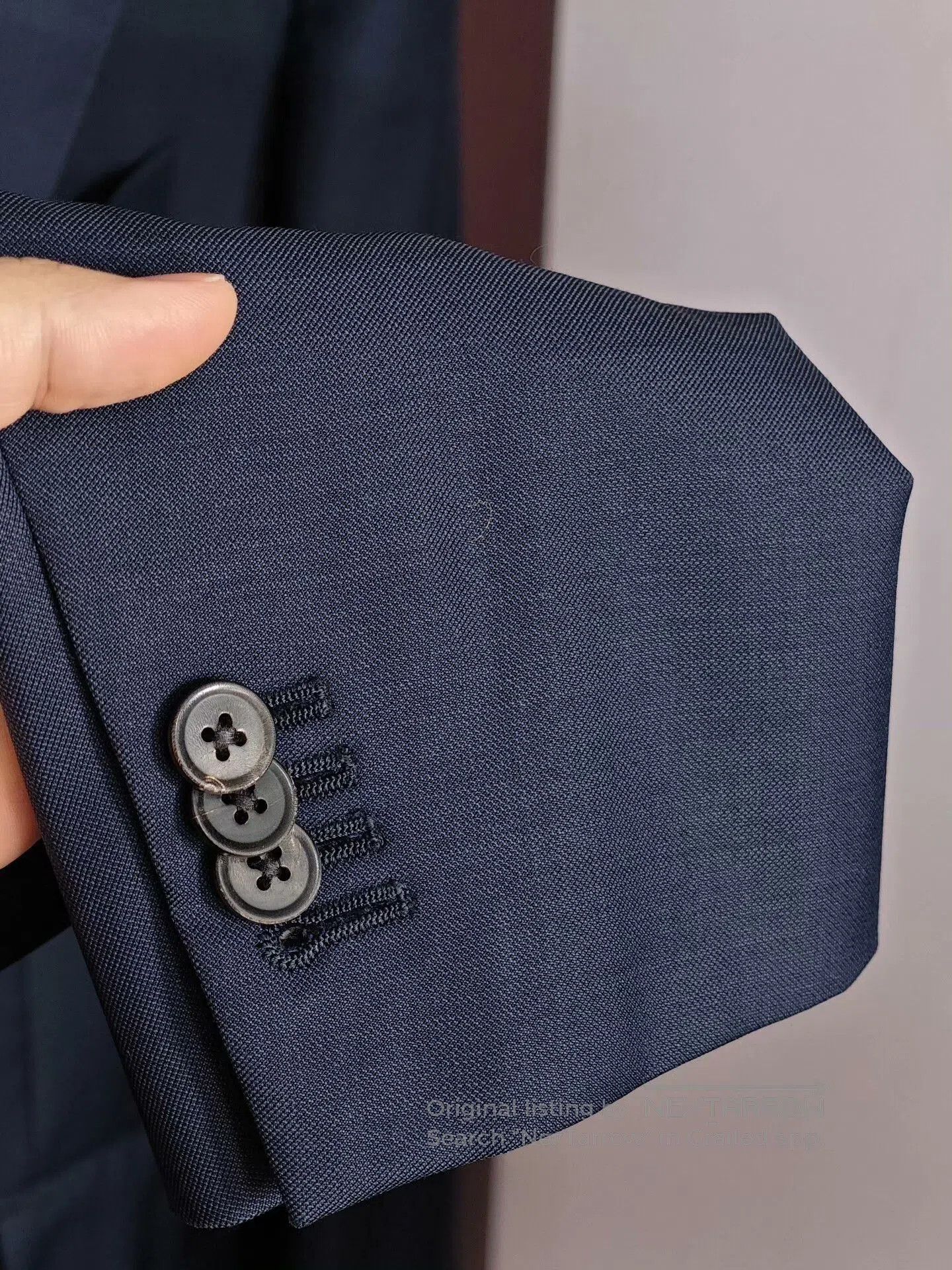 Japanese Brand Italian VBC Wool Half Canvas Blazer. Size US M / EU 48-50 / 2 - 4 Thumbnail