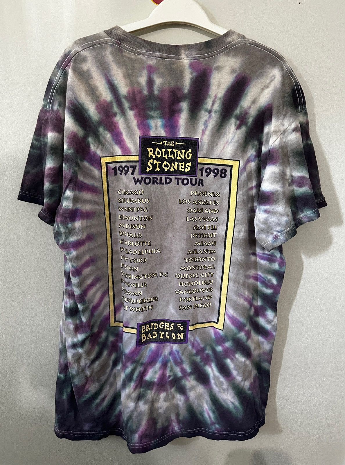 Delta 1997-98 Vintage Rollings Stone Shirt Size US L / EU 52-54 / 3 - 2 Thumbnail