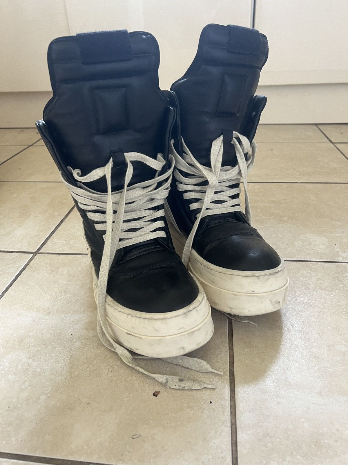 Rick Owens Rick owens geobasket mega Size US 9.5 / IT 39.5 - 5 Thumbnail