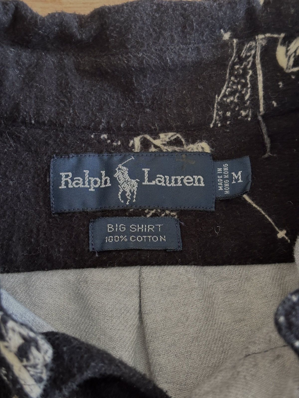 Polo Ralph Lauren Vintage Polo Ralph Lauren Stadium Suicide Ski Hunter Fleece Size US M / EU 48-50 / 2 - 2 Thumbnail