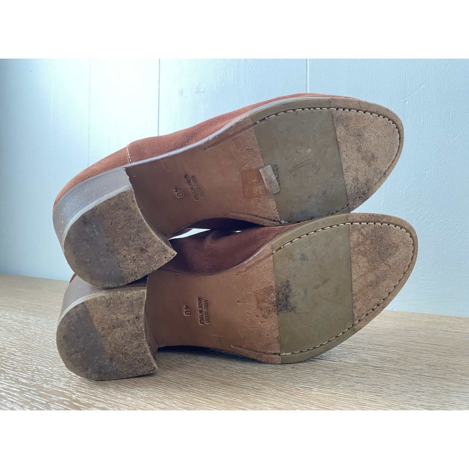Other Sundance Brown Suede Peep Toe Block Heel Shoes Size 40 Size US 10 / IT 40 - 2 Thumbnail