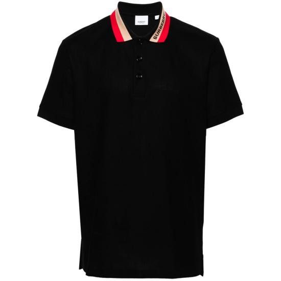 Burberry BURBERRY Men Polo Shirts 8083154 EDNEY CF A1189 BLACK Size US L / EU 52-54 / 3 - 1 Thumbnail
