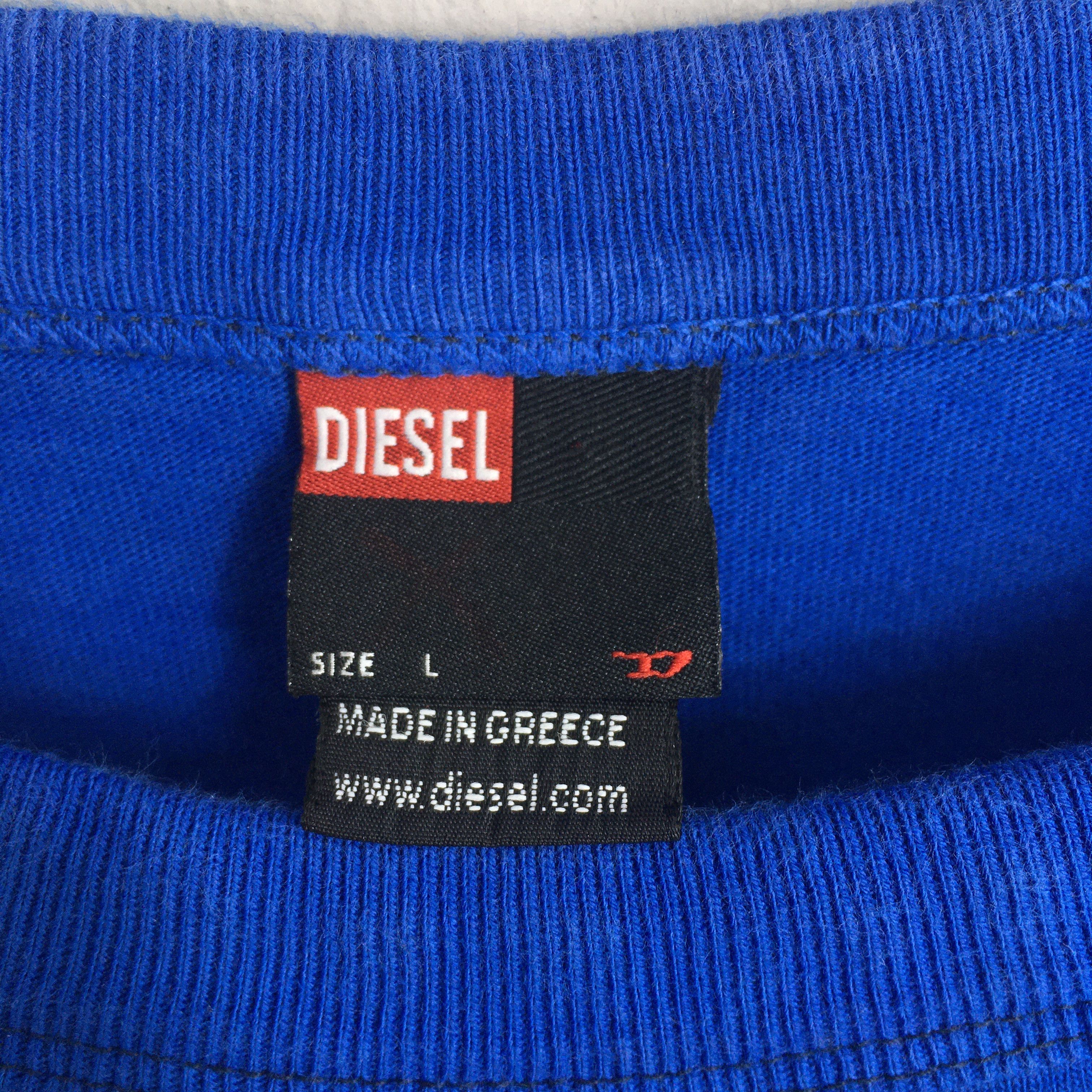 Diesel Vintage Diesel Astro Printed Blue Sweatshirt Large Size US L / EU 52-54 / 3 - 5 Thumbnail