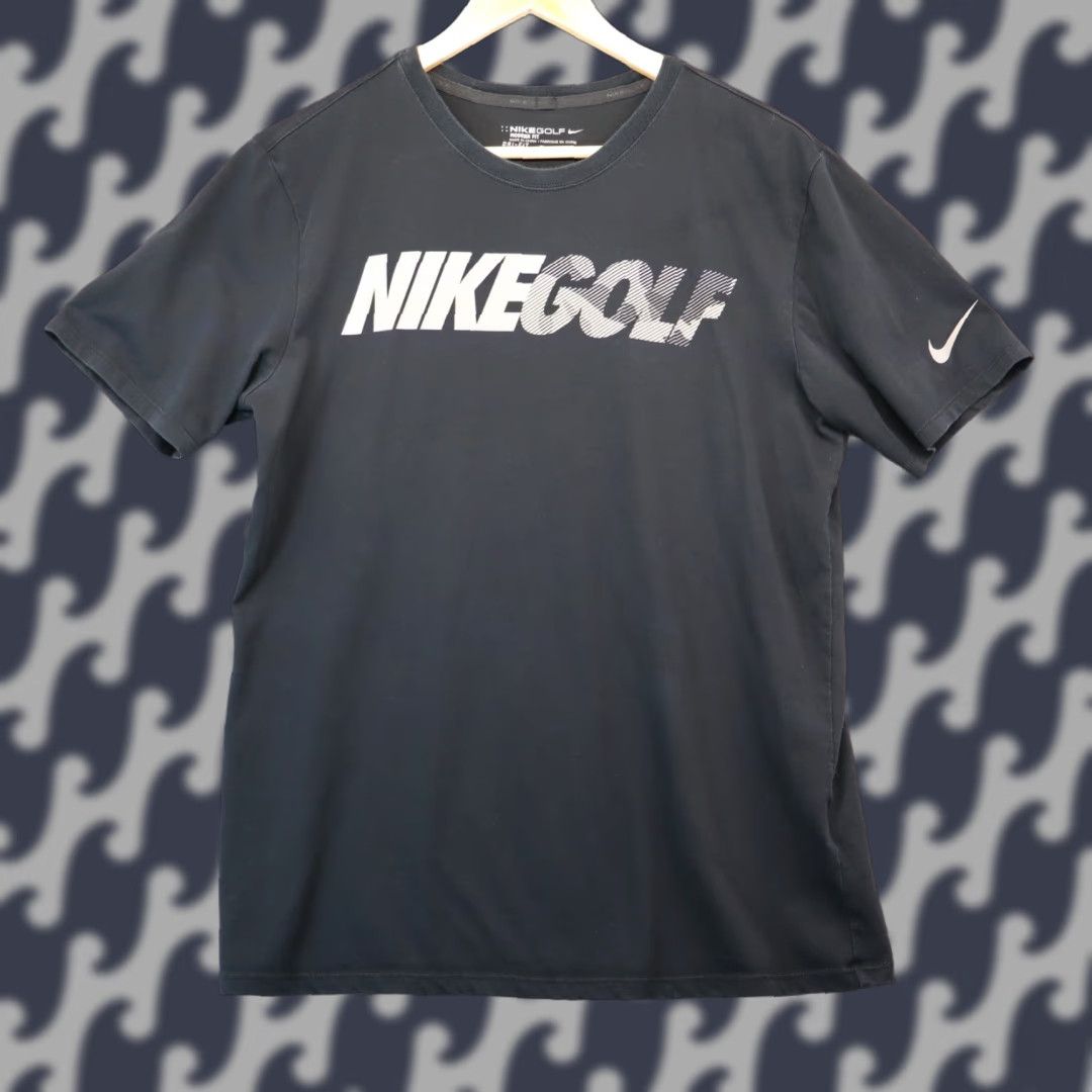 Nike Nike Dri-FIT Shirt Mens Medium Black Short Sleeve Modern Fit Size US M / EU 48-50 / 2 - 1 Thumbnail