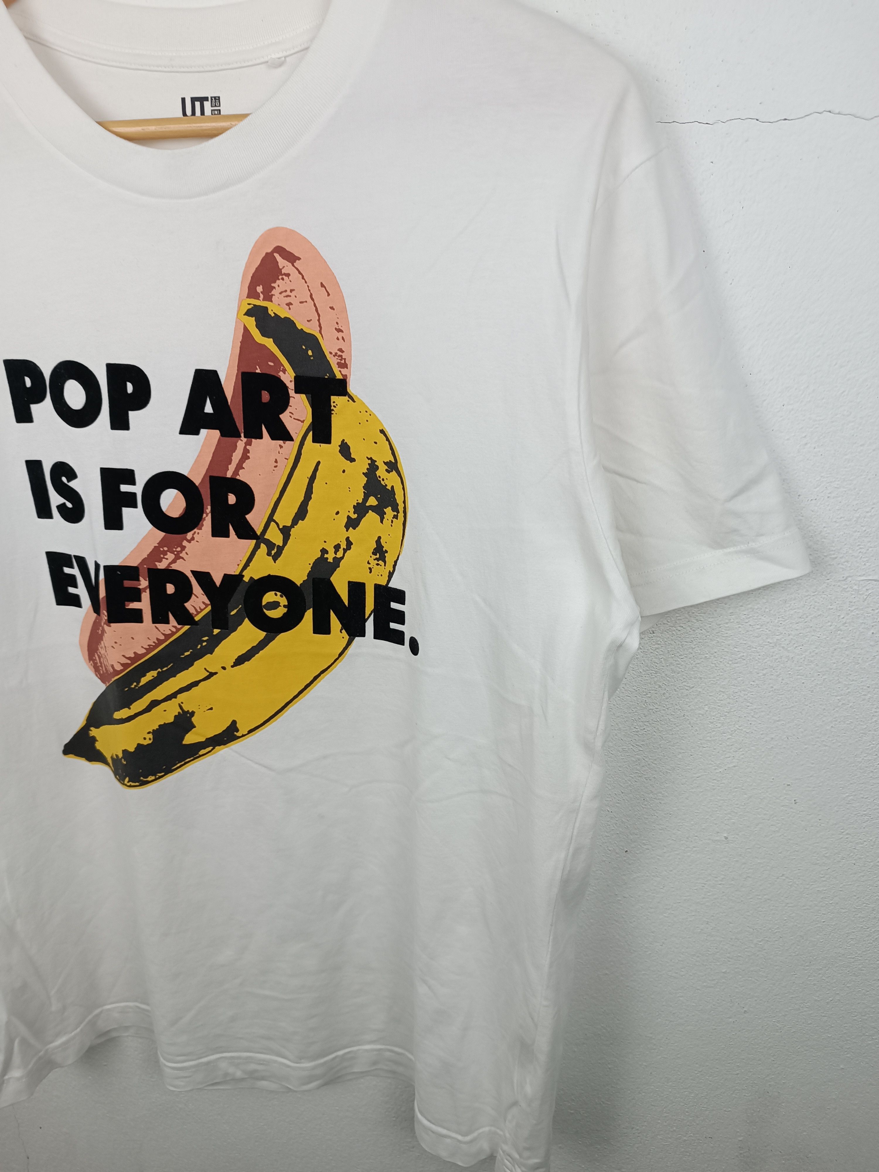 Andy Warhol VINTAGE ANDY WARHOL POP ART FOR EVERYONE BANANA VELVET TEE Size US M / EU 48-50 / 2 - 7 Thumbnail