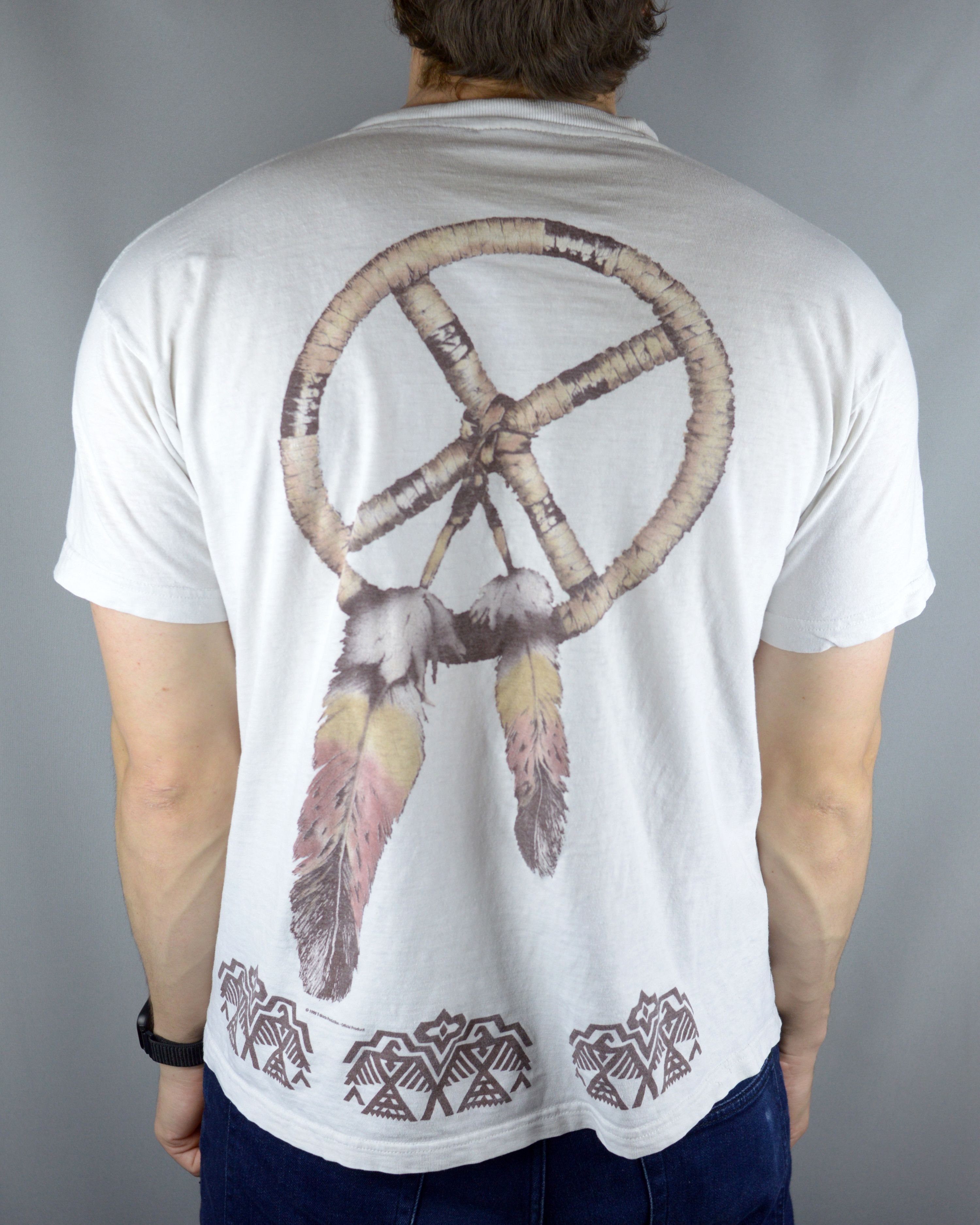 Vintage Vintage Native American 1999 t shirt Size US M / EU 48-50 / 2 - 2 Thumbnail