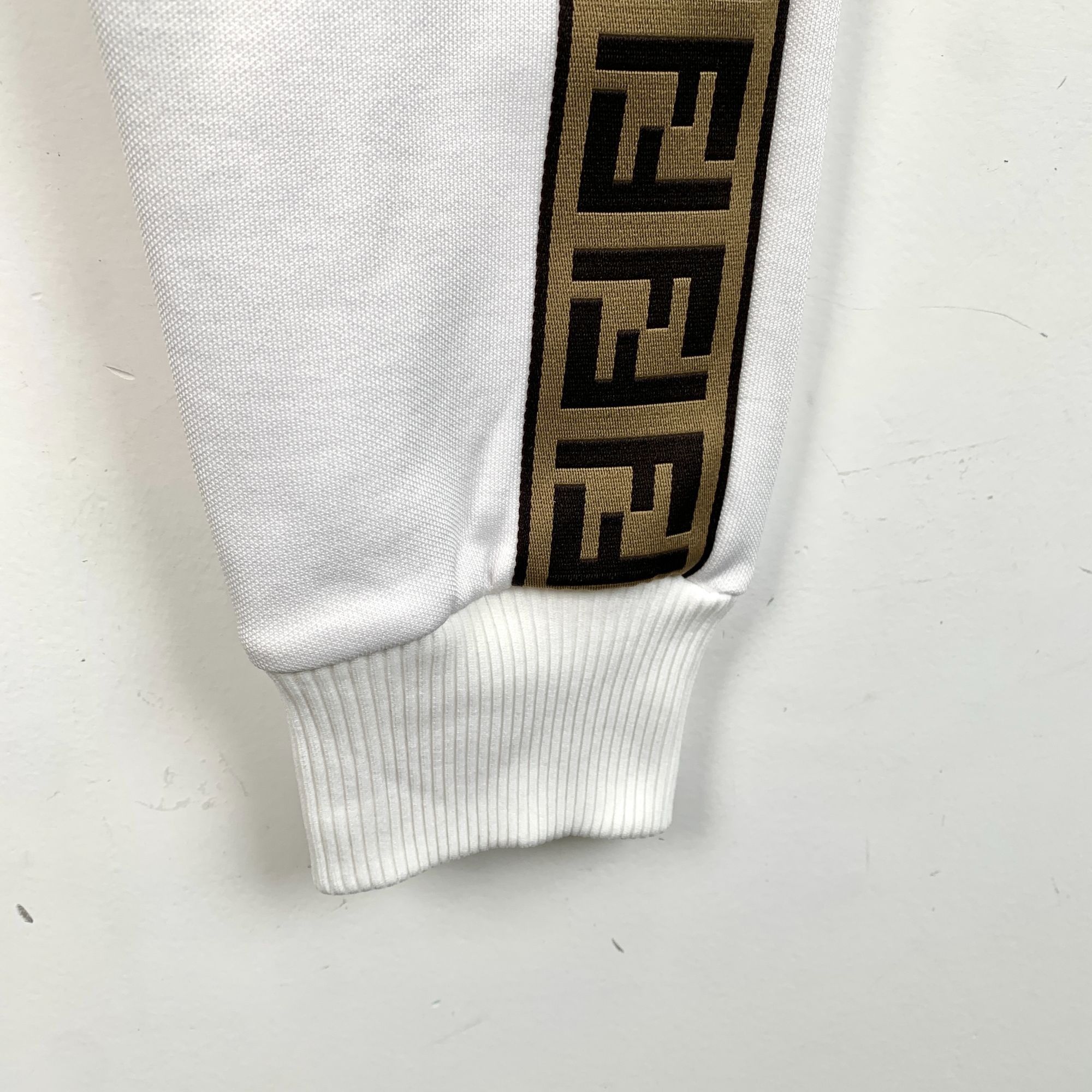Fendi Fendi Womens High-Waisted Jogger Pants With Logo Taping Size 25" / US 0 / IT 36 - 5 Thumbnail