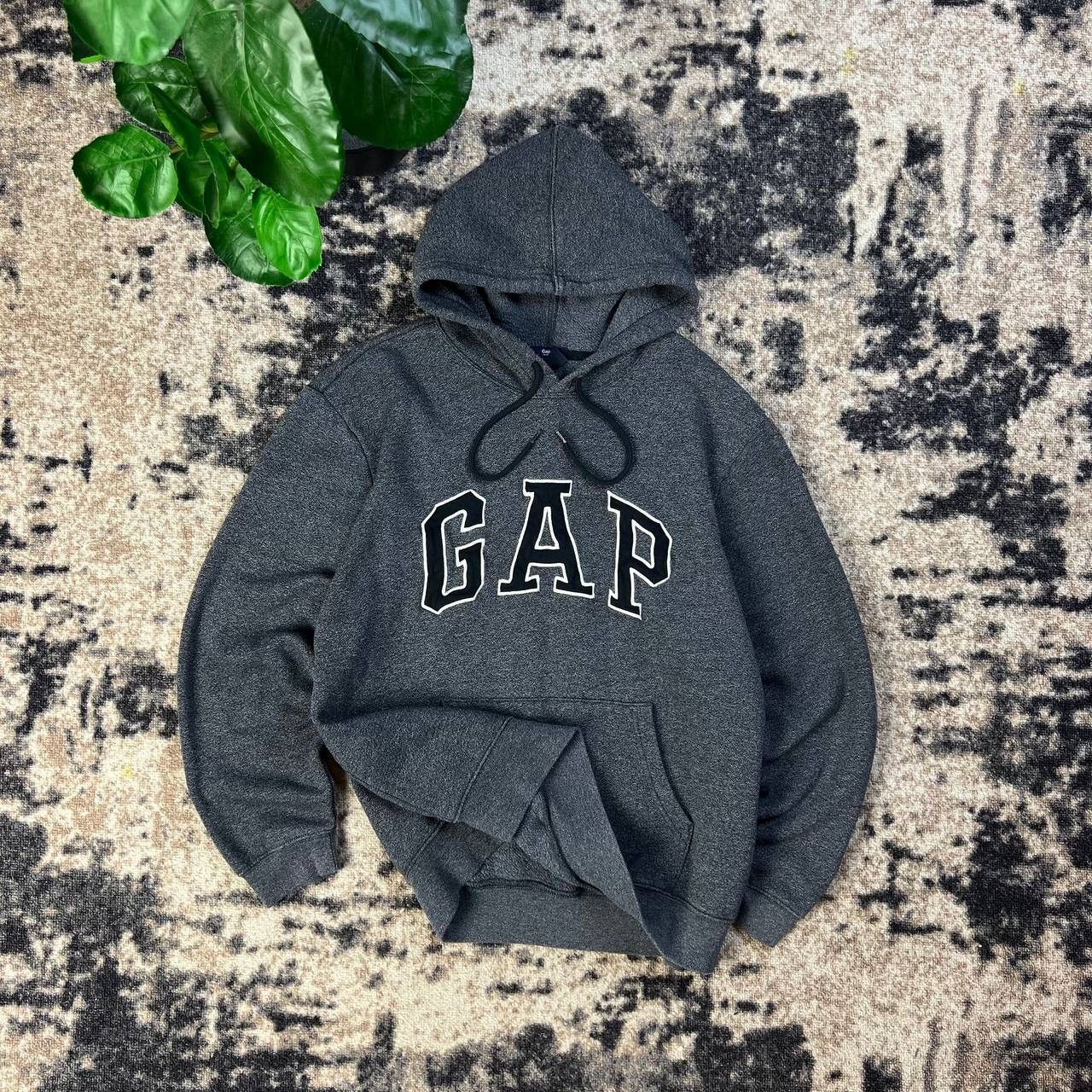 Gap Gap Vintage Y2K Big Embroidered Logo Hoodie Size US XL / EU 56 / 4 - 1 Thumbnail