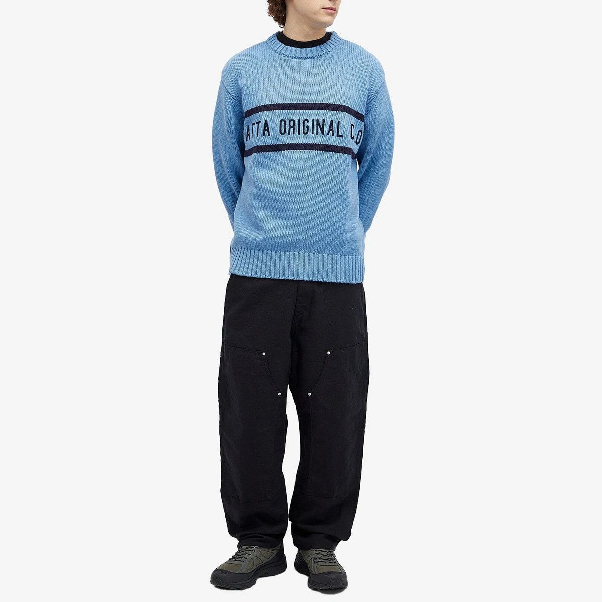 Patta o1mle1025 Patta Original Clothing Knitted Jumper Sweater Size US L / EU 52-54 / 3 - 4 Thumbnail