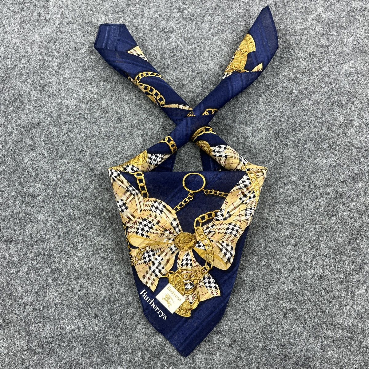 Burberry Burberry Handkerchief / Neckerchief / Headscarf B1740 Size ONE SIZE - 5 Thumbnail