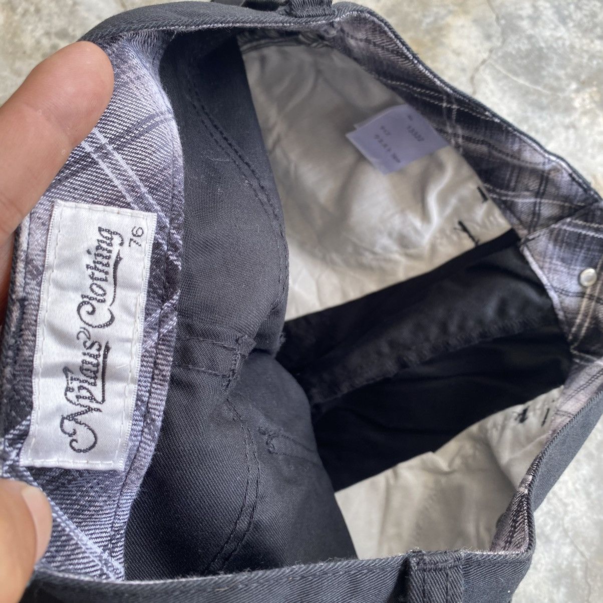 If Six Was Nine × Japanese Brand × Vintage Nylaus Clothing Zipper Thigh Black Pant Size US 28 / EU 44 - 8 Thumbnail