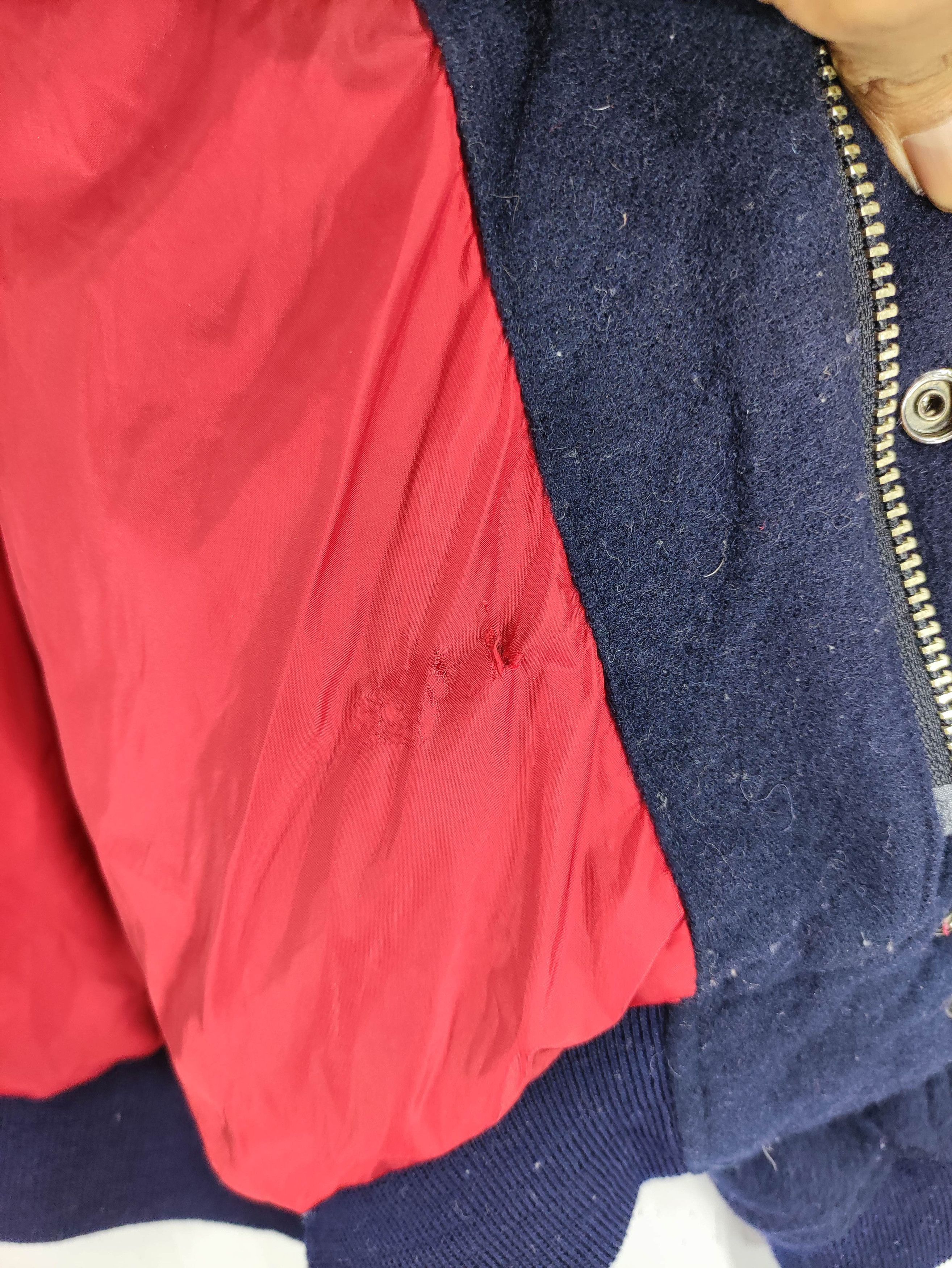 Rap Tees Vintage Hard Knocks Varsity Quited Wool Jacket Zipper Size US XXL / EU 58 / 5 - 7 Thumbnail