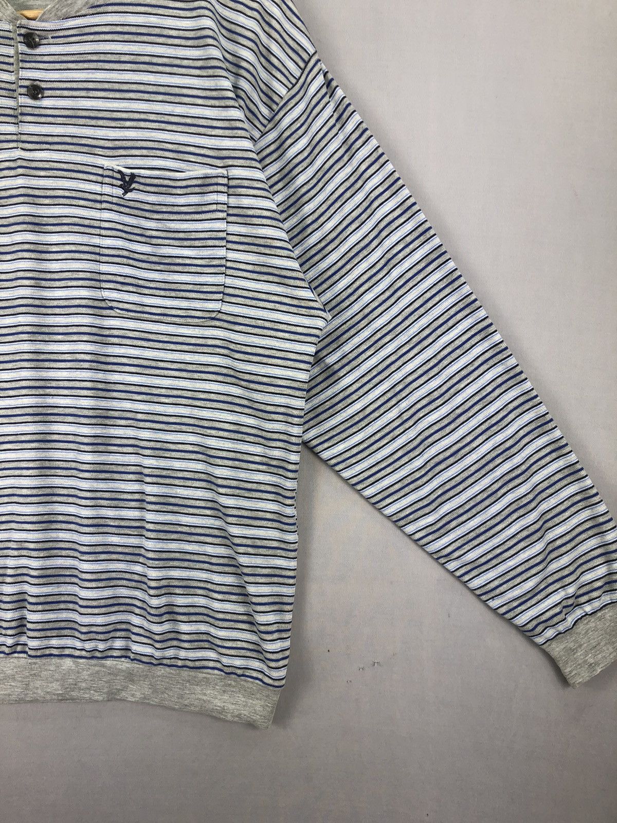 Eddie Bauer × Vintage Vintage Eddier Bauer Polo Long Sleeve Tshirt Size US M / EU 48-50 / 2 - 3 Thumbnail