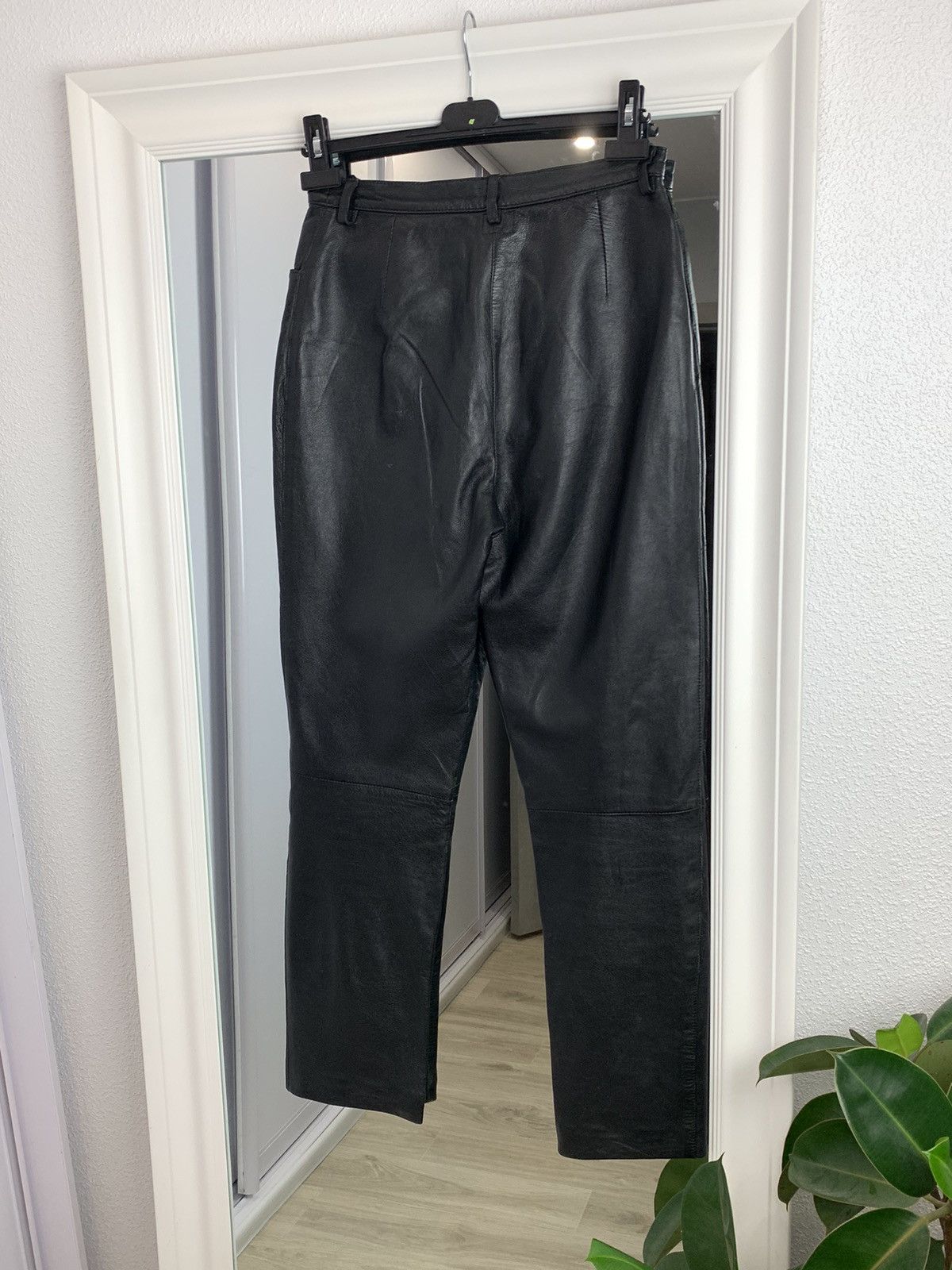 Calvin Klein Vintage Calvin Klein Jeans Leather Trousers Pants Opium Y2K Size 32" / US 10 / IT 46 - 10 Thumbnail