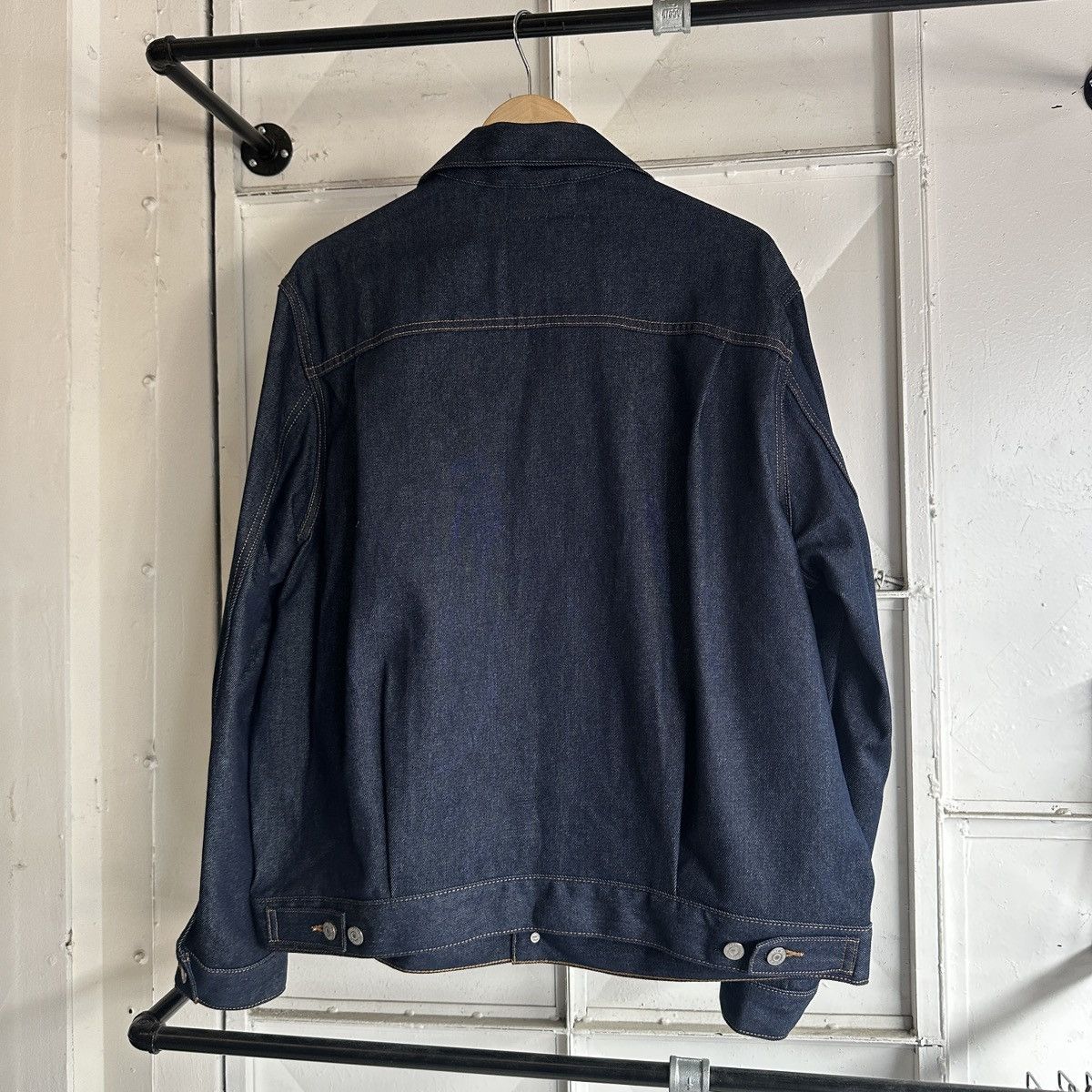 DENIM TEARS × Levi's Sample Denim Tears Levi's Type II Raw Denim Jacket Size US L / EU 52-54 / 3 - 9 Thumbnail