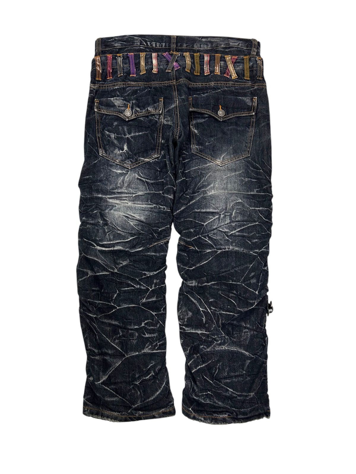 Japanese Brand × Vintage Vintage Nylaus Clothing Japanese Denim Streetstyle Jeans Size US 33 - 2 Thumbnail