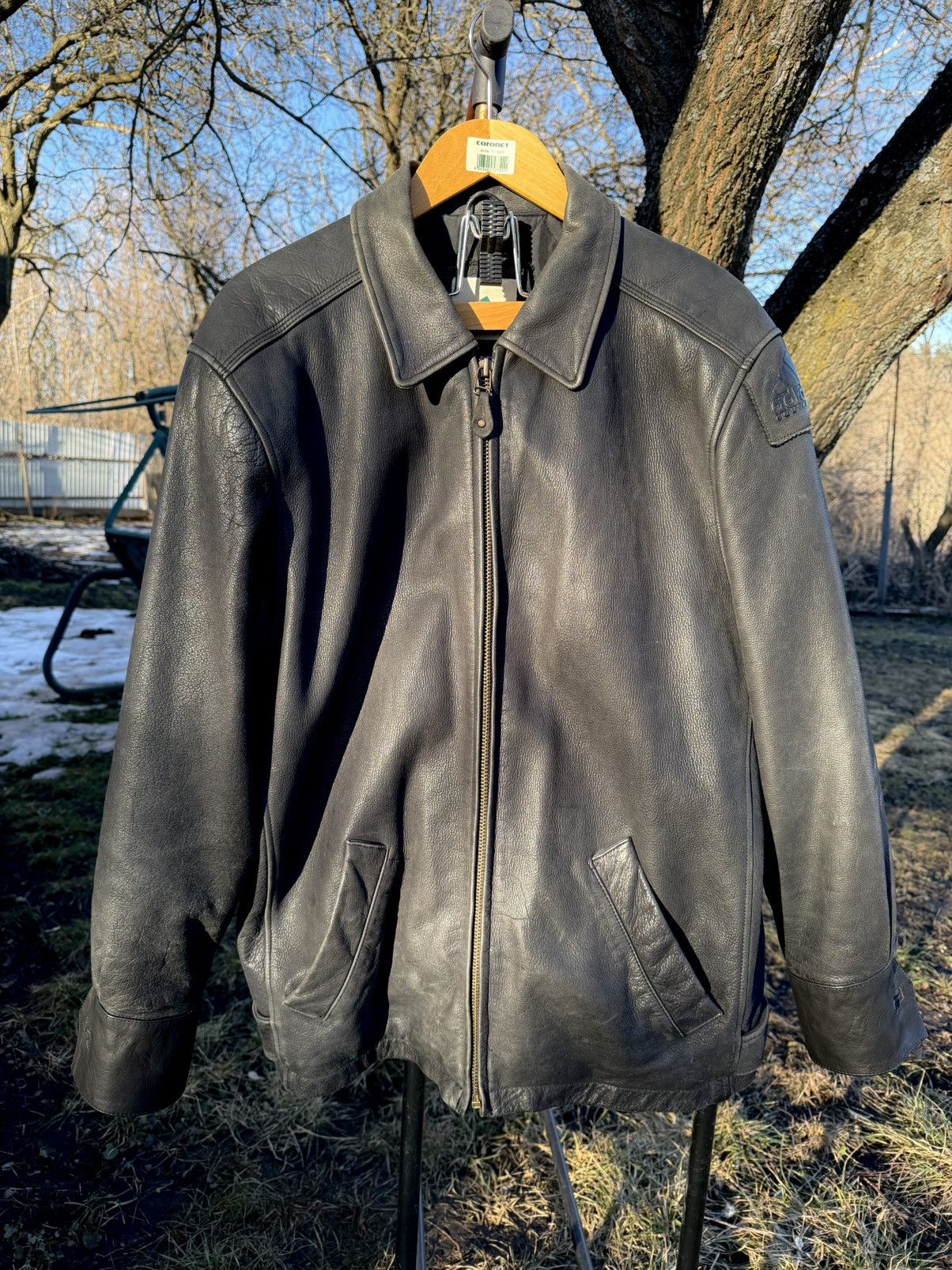 adidas 90s vintage レザージャケット 90's ADIDAS Leather Jacket | DESERTSNOW