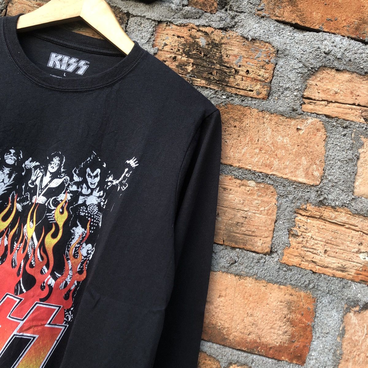 Band Tees Kiss Destroyer Longsleeve Size US L / EU 52-54 / 3 - 4 Thumbnail