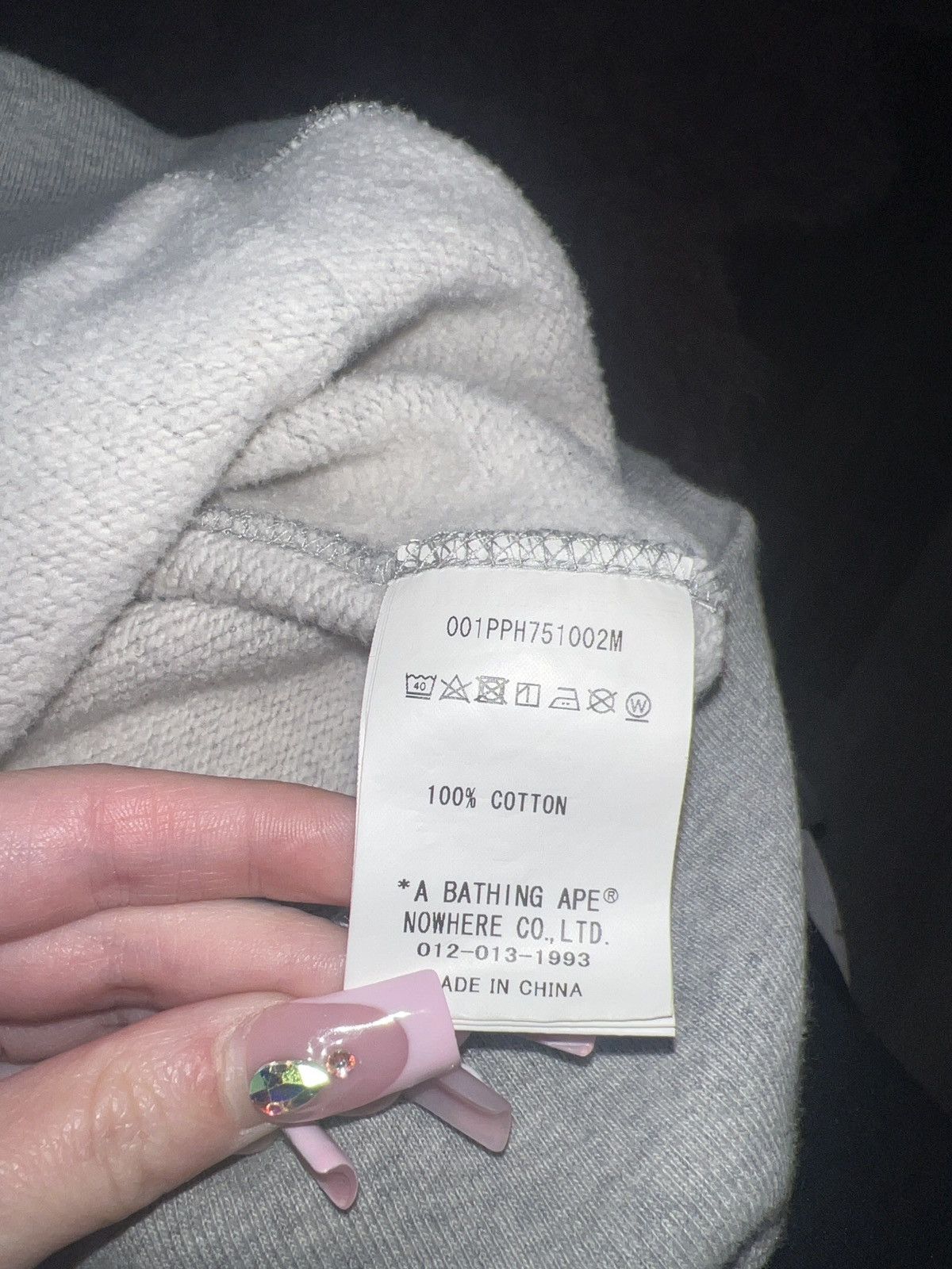 Bape A BATHING APE HOODIE Size US M / EU 48-50 / 2 - 6 Thumbnail
