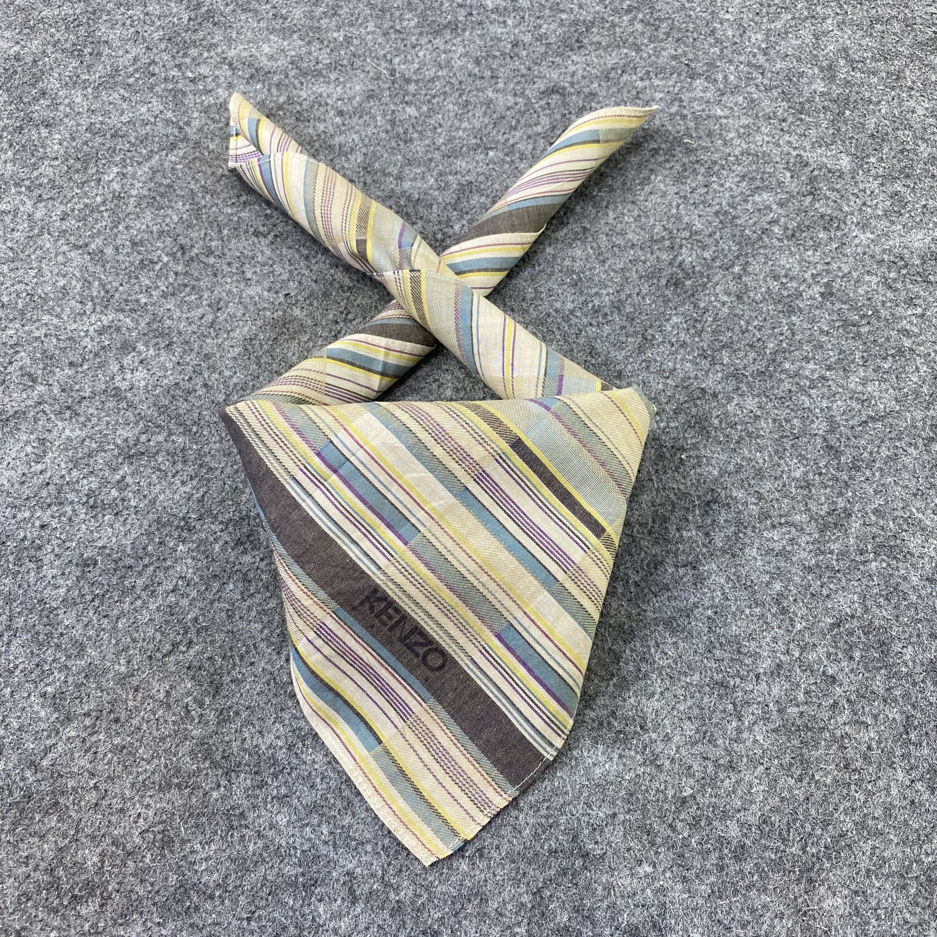 Kenzo Kenzo Handkerchief Neckerchief Bandana-B1593 Size ONE SIZE - 2 Thumbnail