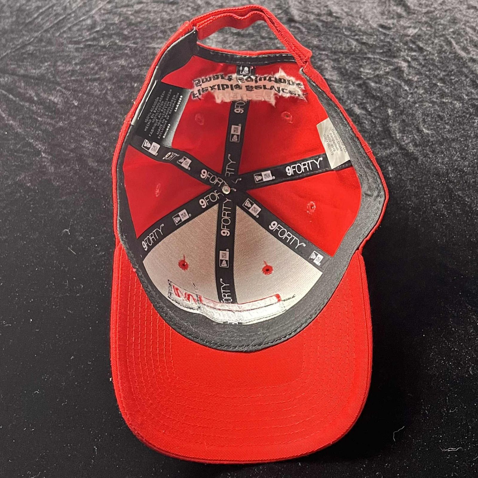 New Era Red New Era Mechanic Men's Hat Size ONE SIZE - 5 Thumbnail