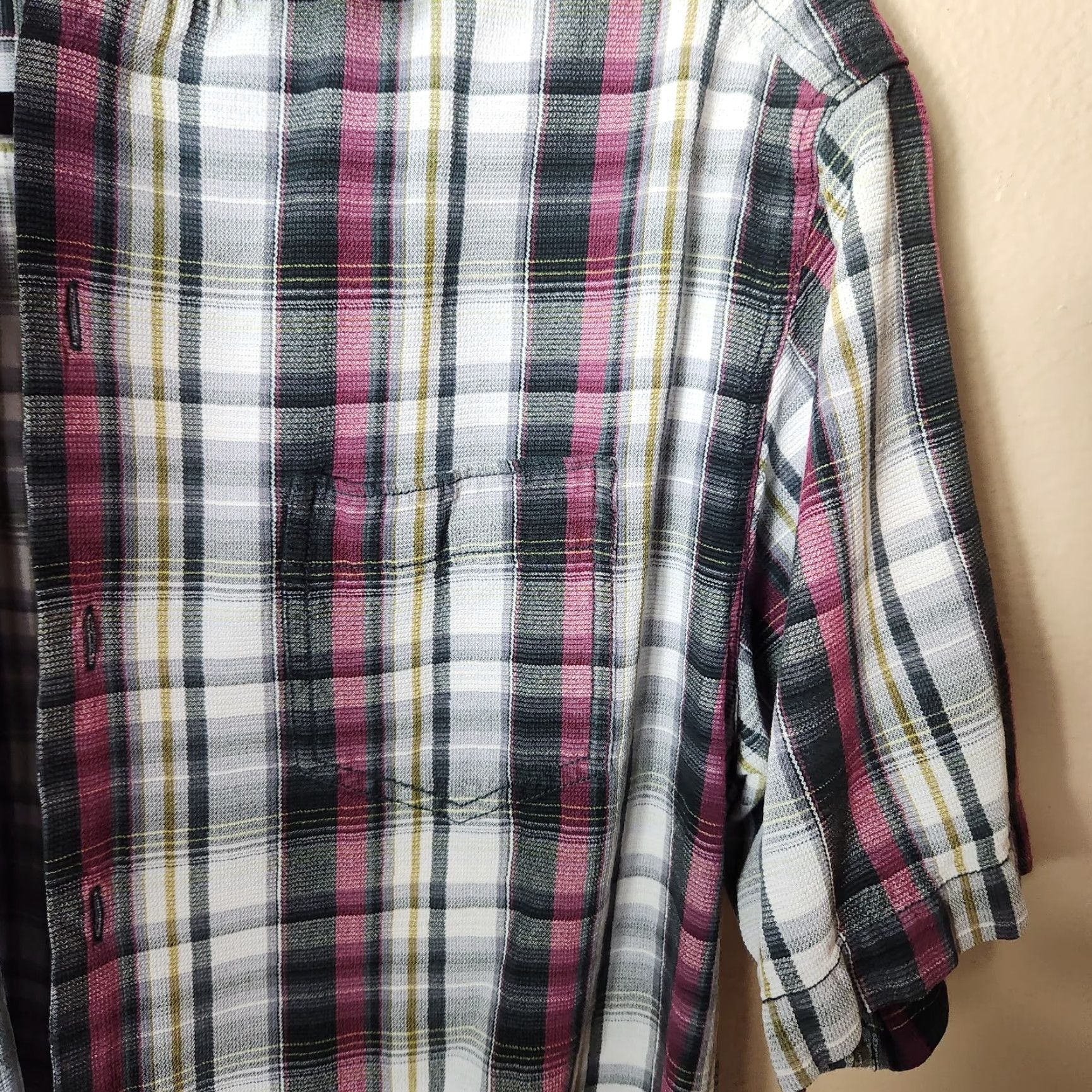 Tommy Bahama Tommy Bahama Shirt Mens 100% Silk Black Plaid Short Sleeve Buttonfront Size M Casual Beach, Vacation, Travel Women? Mens Size US M / EU 48-50 / 2 - 4 Thumbnail