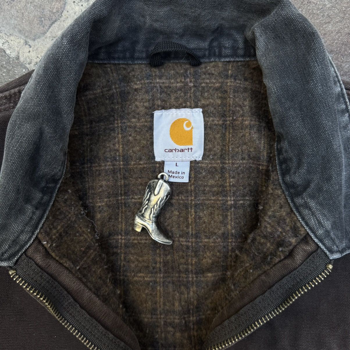 Carhartt 📦 SOLD 📦 Carhartt Detroit Jacket J97 DKB Size US L / EU 52-54 / 3 - 10 Thumbnail