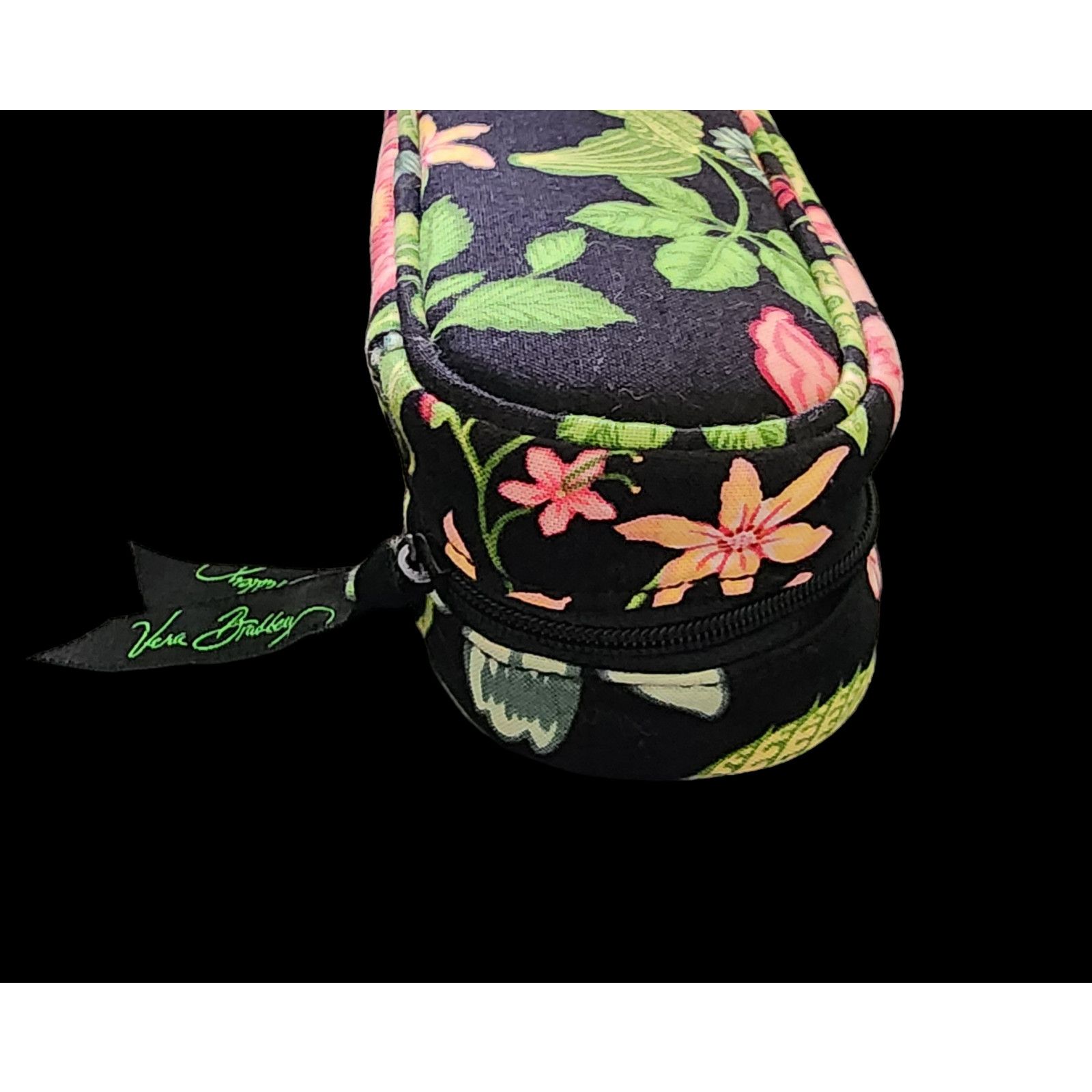 Vera Bradley Vera Bradley Sunglasses Case Black Floral Center Zip Size ONE SIZE - 6 Thumbnail