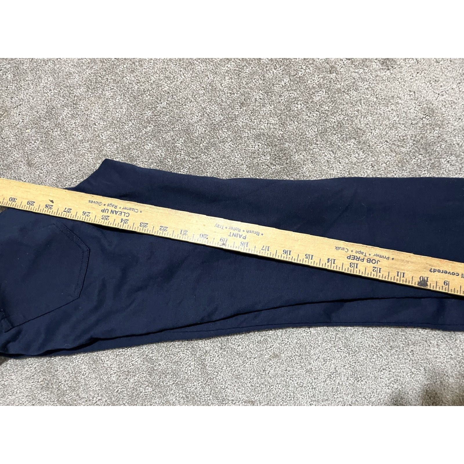 Gap VINTAGE Gap Legging Pant Women's Size 2 Navy Blue Stretch Career Size 26" / US 2 / IT 38 - 6 Thumbnail