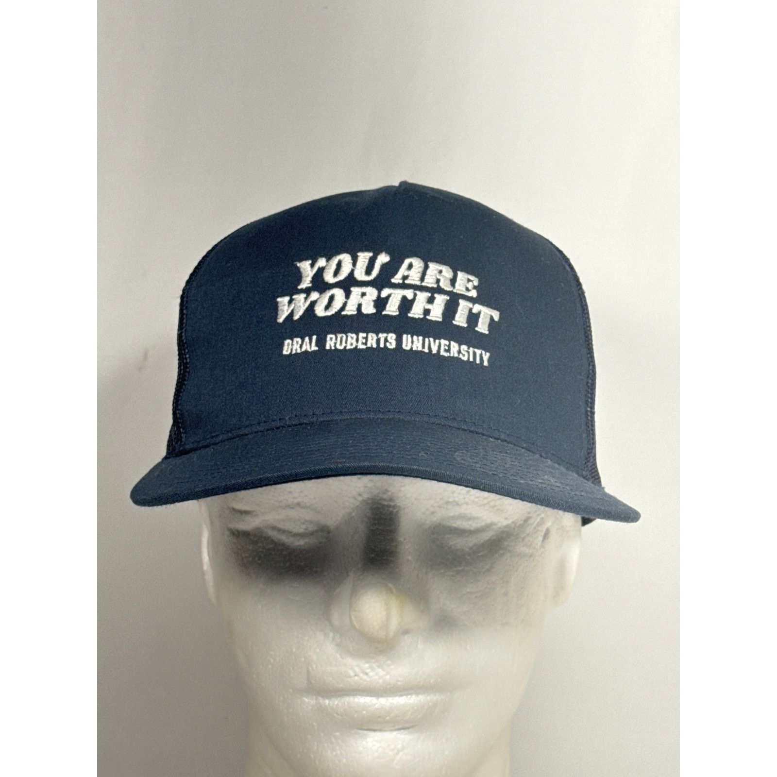 Other ORU "You Are Worth It" Trucker Hat Streetwear Black Snapback Size ONE SIZE - 2 Thumbnail