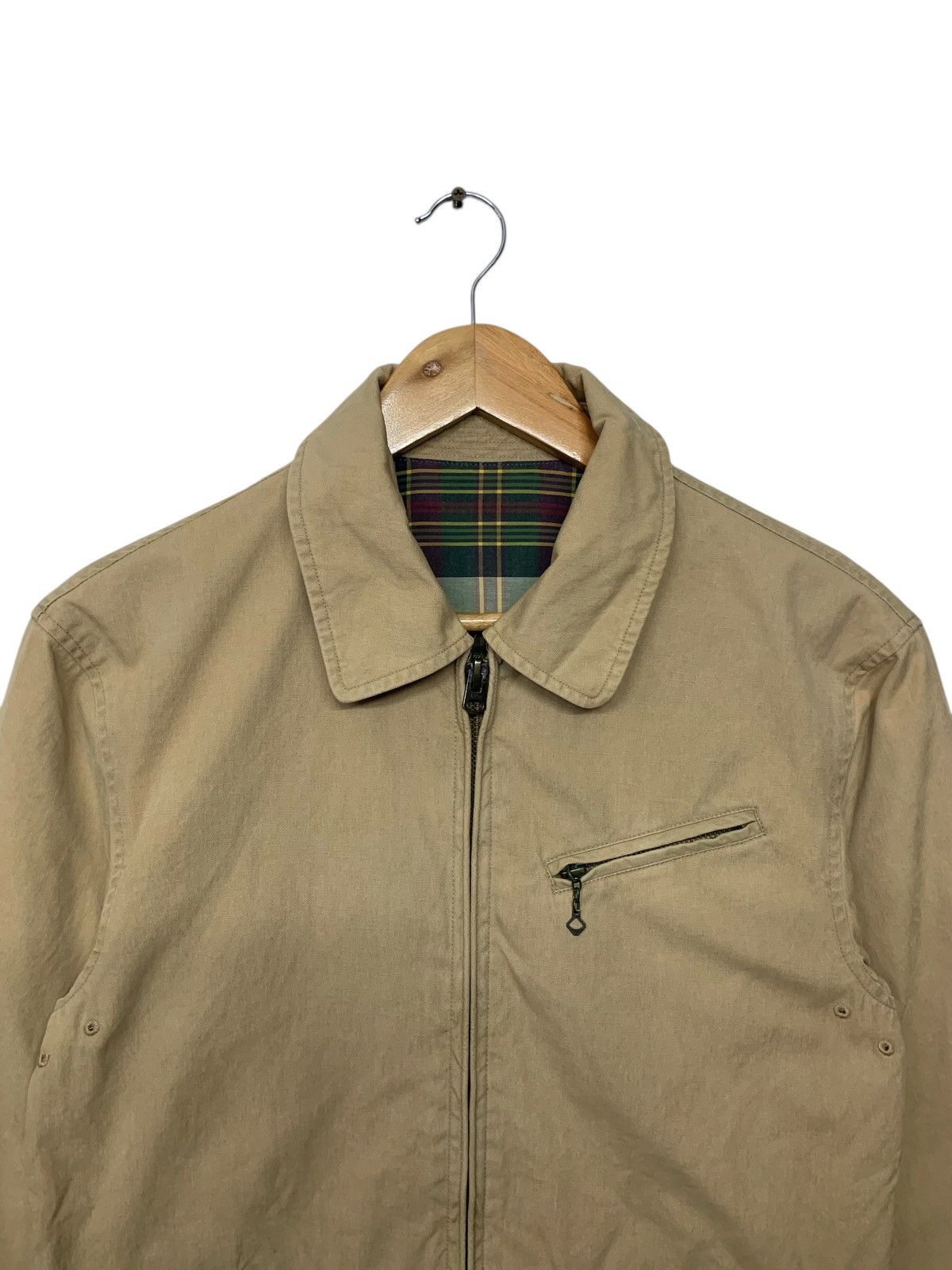 Polo Ralph Lauren Very Rare Vintage 90's Polo Ralph Lauren Riversible Jacket Size US S / EU 44-46 / 1 - 8 Thumbnail