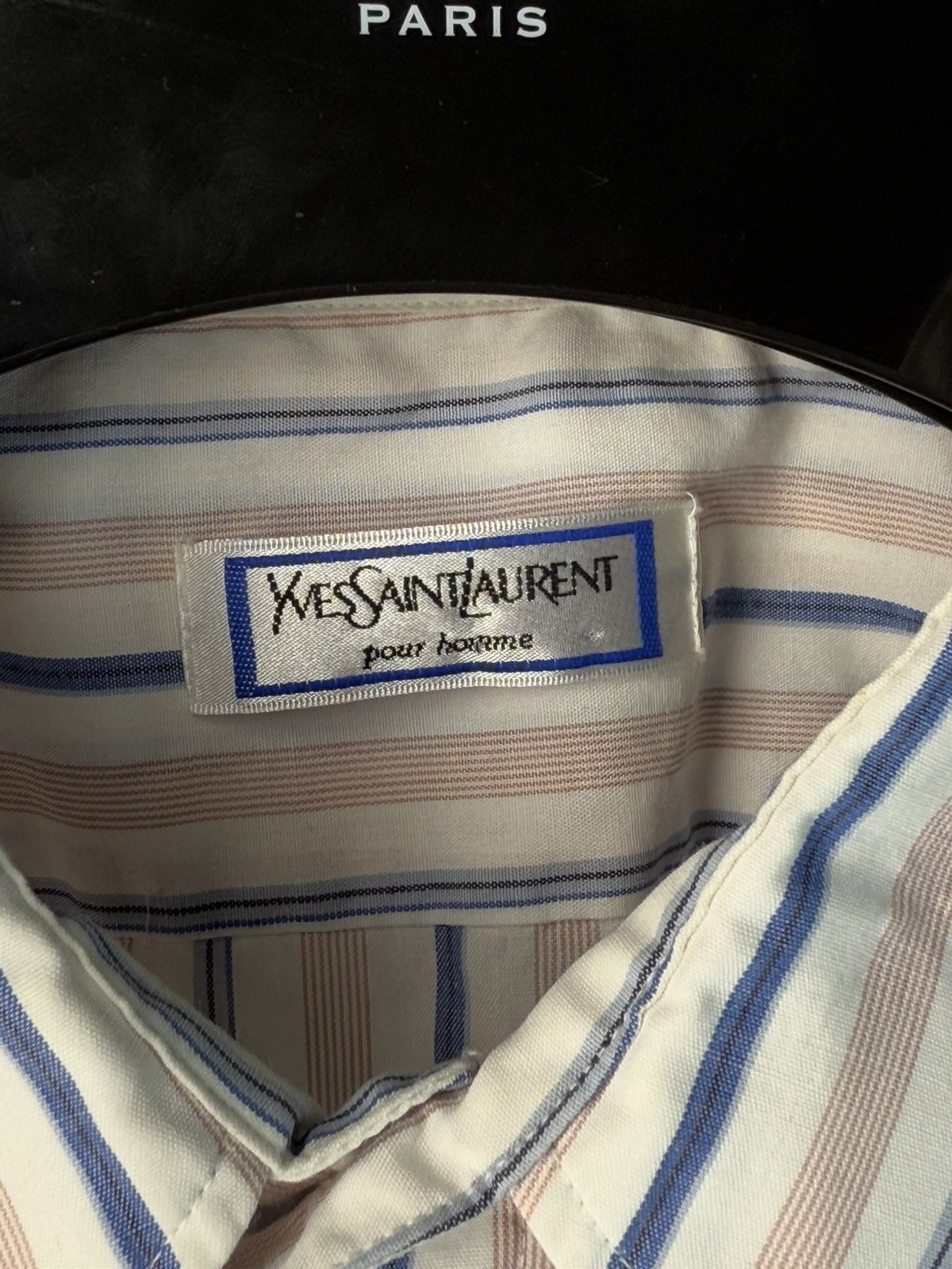 Yves Saint Laurent Super Soft YSL Shirt Summer 90s w/ Logo Size US XL / EU 56 / 4 - 6 Thumbnail