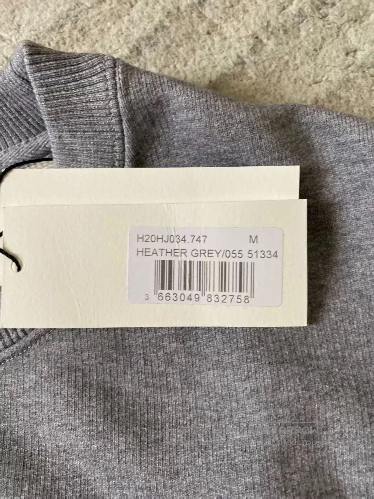 AMI Ami Paris Long-Sleeve Heart Sweatshirt. Size US M / EU 48-50 / 2 - 6 Thumbnail