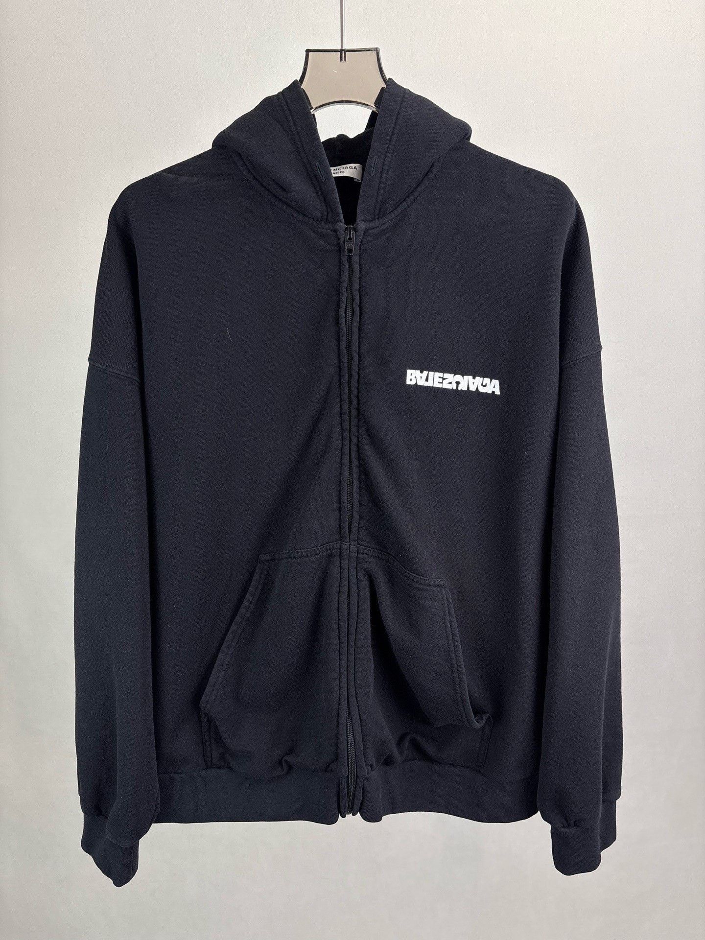 Balenciaga Balenciaga Reversed Logo Zip Jacket Size US M / EU 48-50 / 2 - 1 Thumbnail