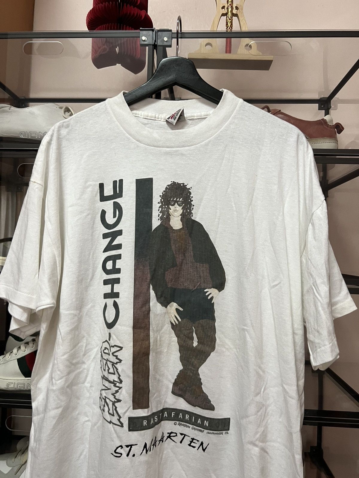 Vintage Vintage ST. Maarten tshirt Size US XL / EU 56 / 4 - 2 Thumbnail