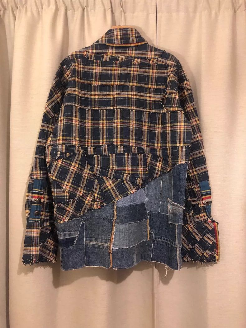 Greg Lauren Greg Lauren size3 Full cotton thickened patchwork technolog Size US L / EU 52-54 / 3 - 2 Thumbnail