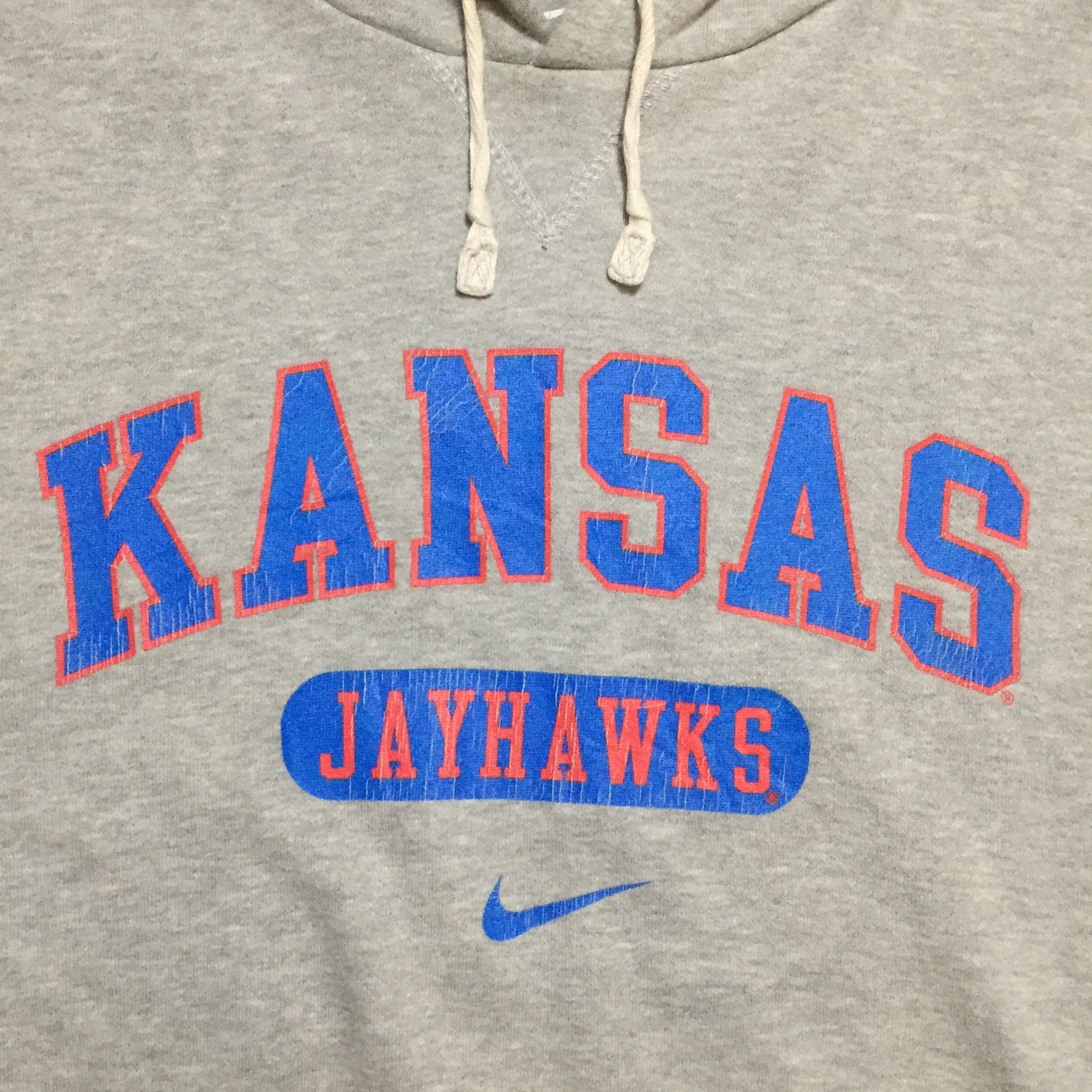 Nike Nike Kansas Jayhawks Hoodie Size US M / EU 48-50 / 2 - 2 Thumbnail