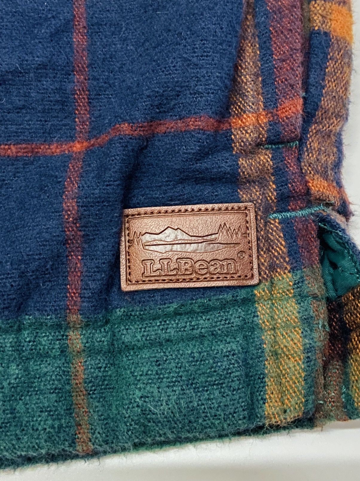 L.L. Bean VINTAGE LL BEAN QUILTED FLANNEL SHIRT JACKET Size US L / EU 52-54 / 3 - 12 Thumbnail
