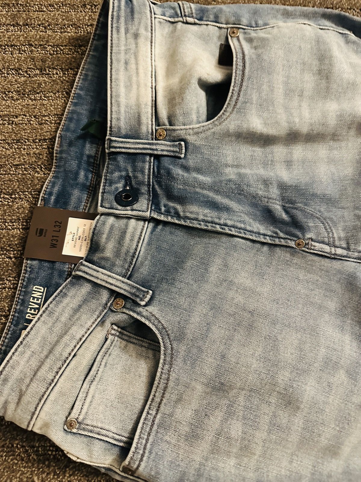 G-Star G Star Raw Revend Denim NEW Size US 31 - 2 Thumbnail
