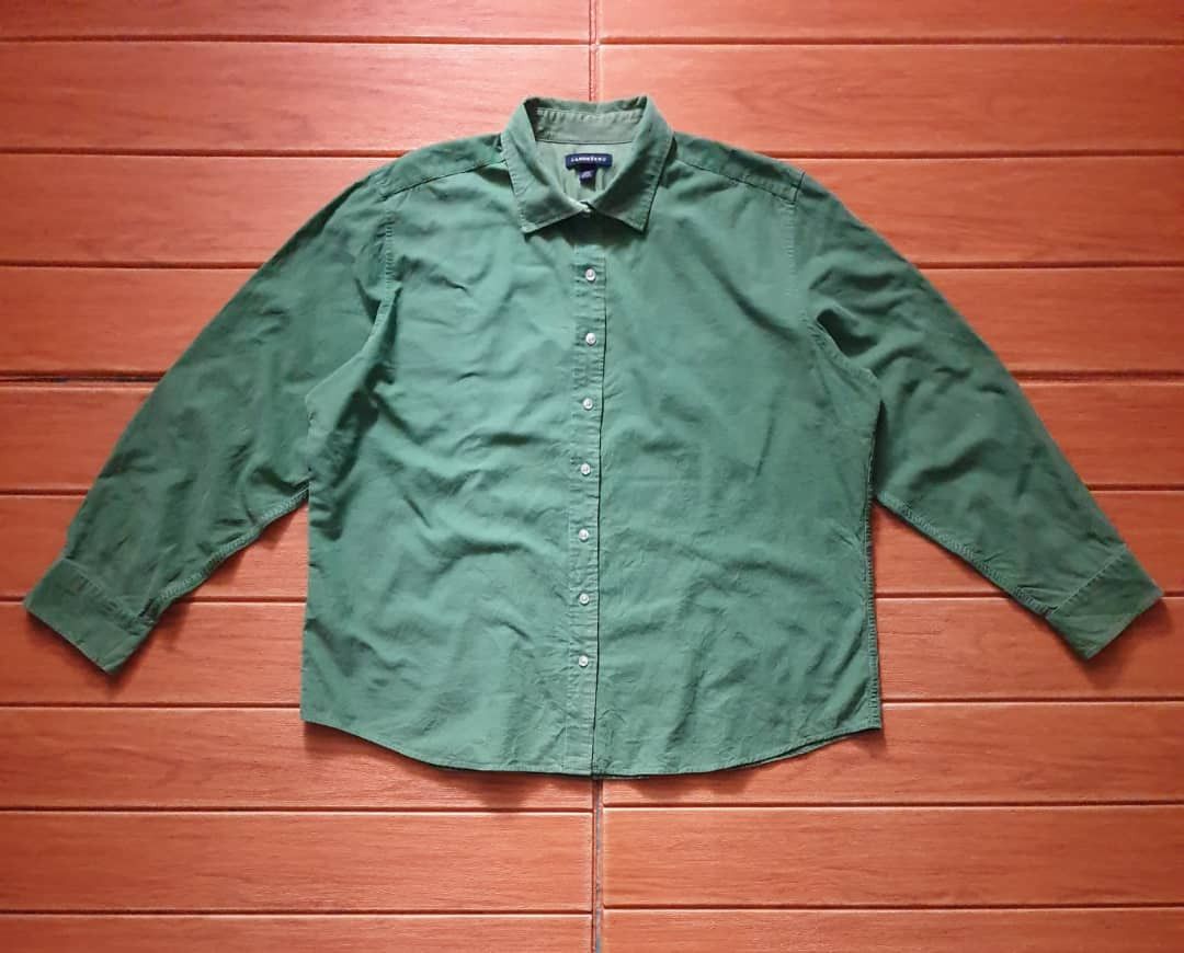 Lands' End Lands End Cudroy green Colour Shirt Size XL / US 12-14 / IT 48-50 - 1 Thumbnail