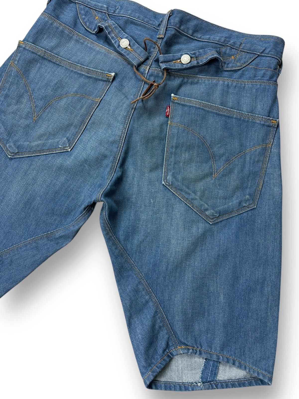 Levi's Vintage Levi's Engineered Twisted Denim Shorts Men’s Size M Size US 32 / EU 48 - 2 Thumbnail