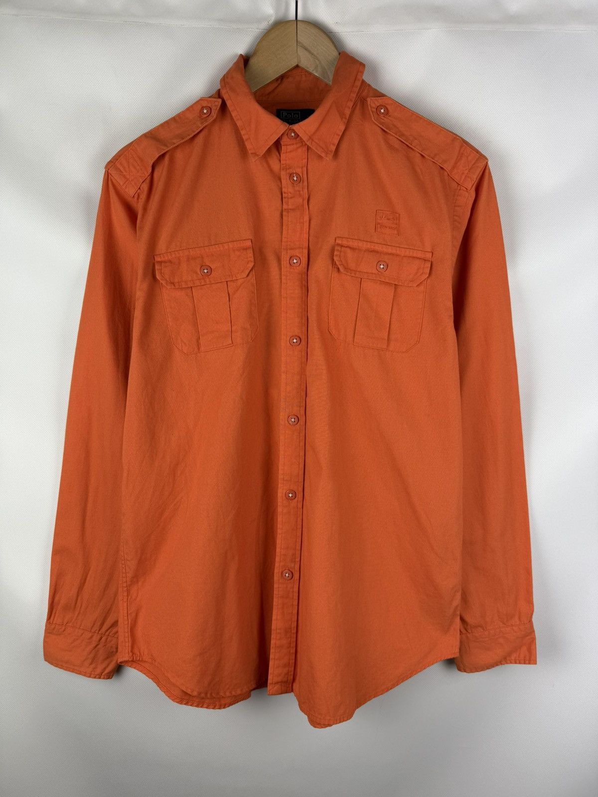 Polo Ralph Lauren Polo By Ralph Lauren RLPC Marine Long Sleeve Button Up Shirt Size US S / EU 44-46 / 1 - 1 Thumbnail