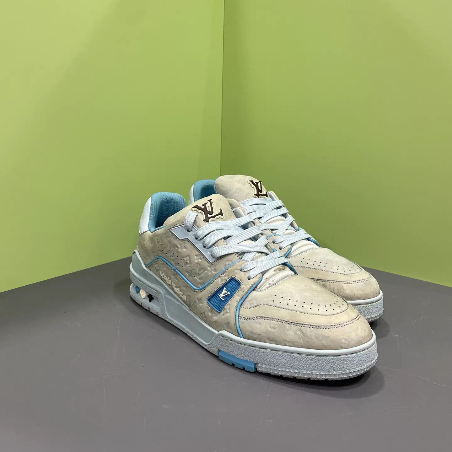 Louis Vuitton LOUIS VUITTON LV Trainer × Tyler the Creator Embossed K15 Size US 8 / EU 41 - 3 Thumbnail