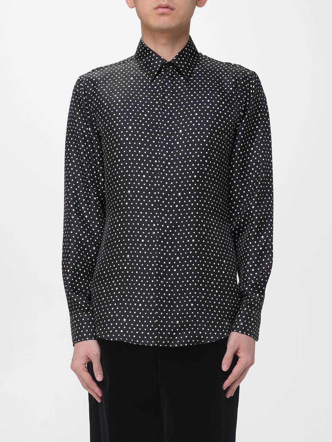 Fendi Fendi Shirt Men Black Size US L / EU 52-54 / 3 - 1 Thumbnail