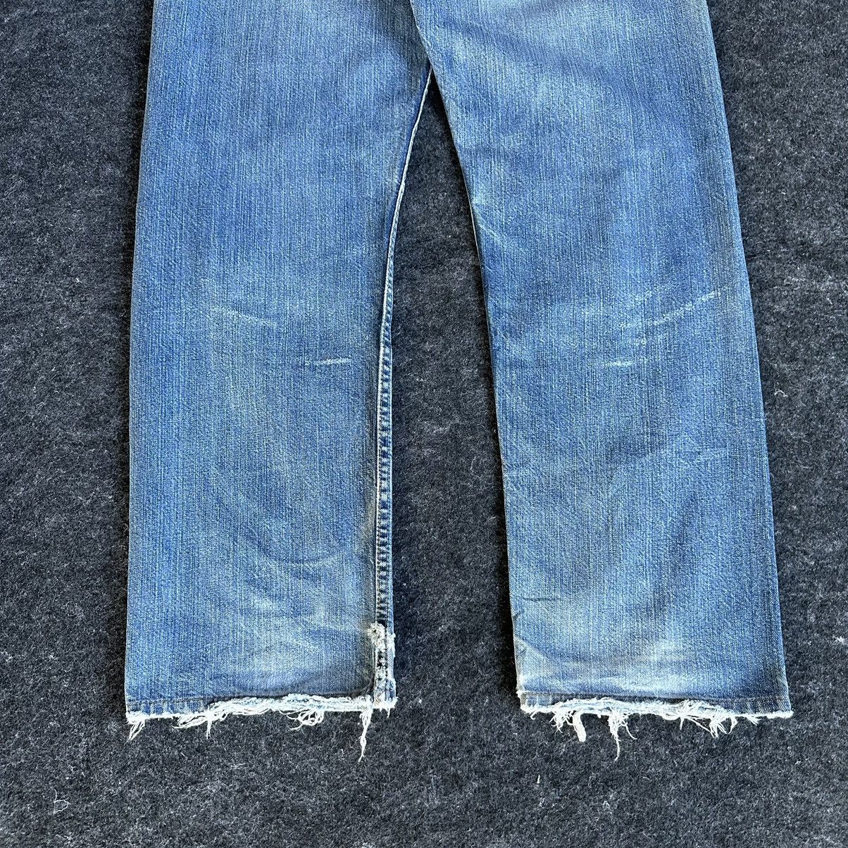 Levi's Levis 501 Distressed Blue Vintage Denim D577 Size US 32 / EU 48 - 8 Thumbnail
