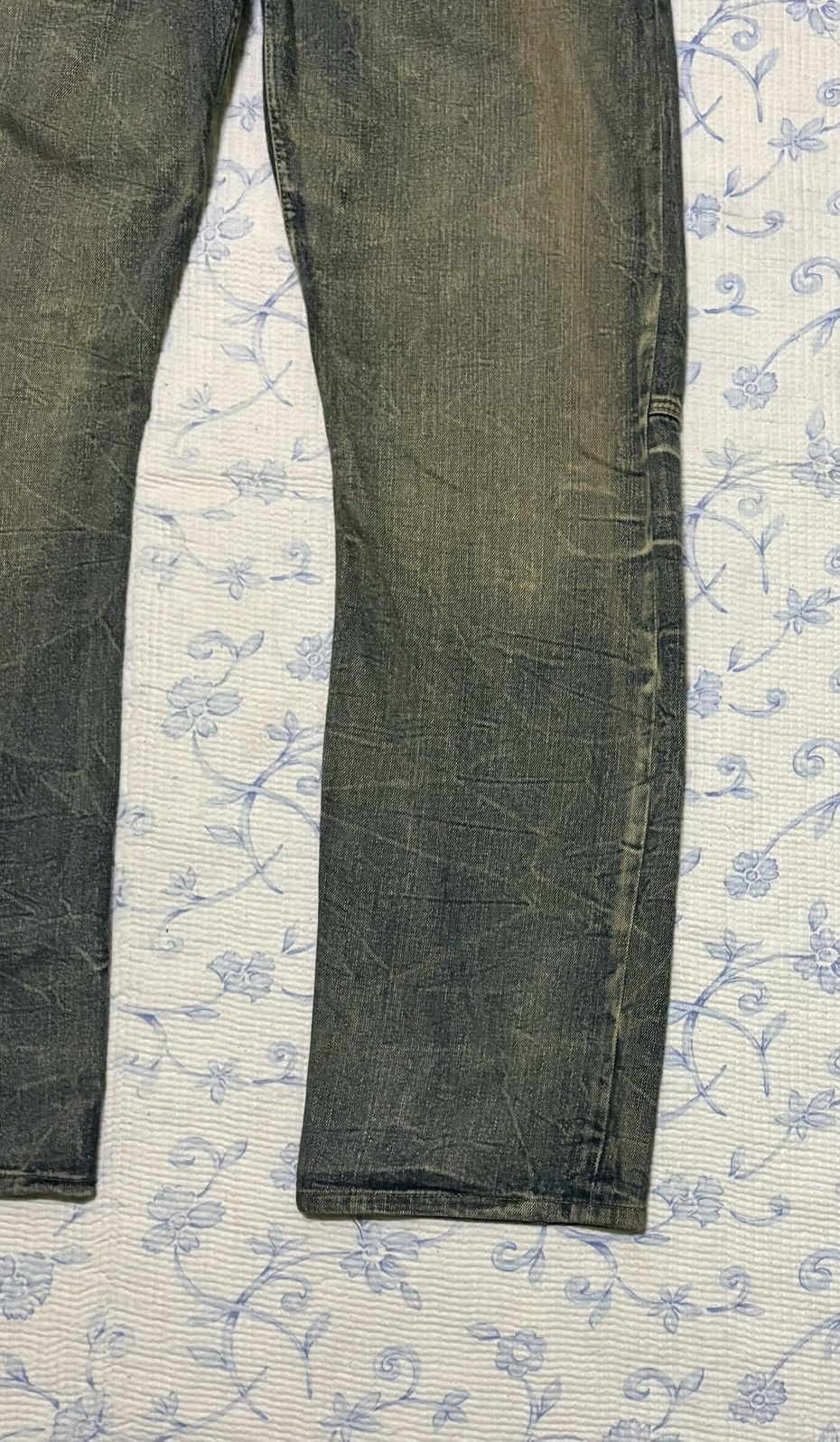 Japanese Brand × Vintage Japanese International World Streetwear Double Waist Jeans Size US 34 / EU 50 - 8 Thumbnail