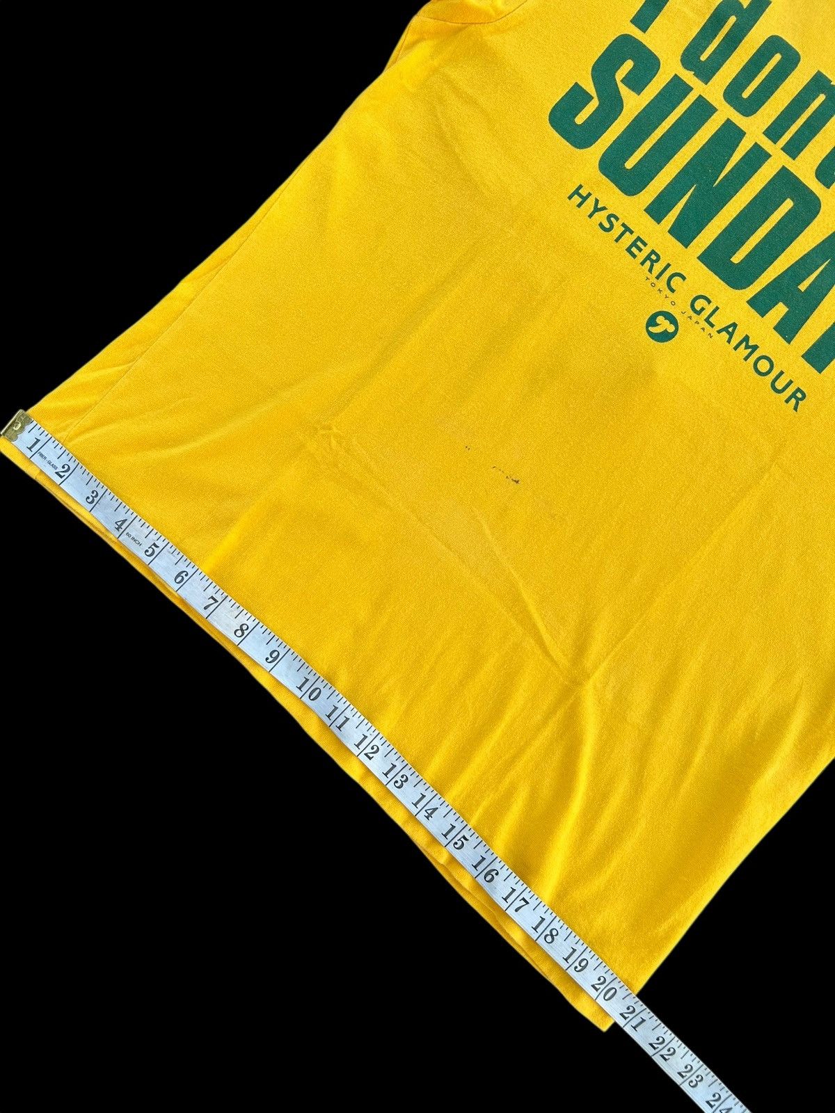 Hysteric Glamour Vintage Hysteric Glamour I dont Like Sunday Shirt Size US S / EU 44-46 / 1 - 7 Thumbnail
