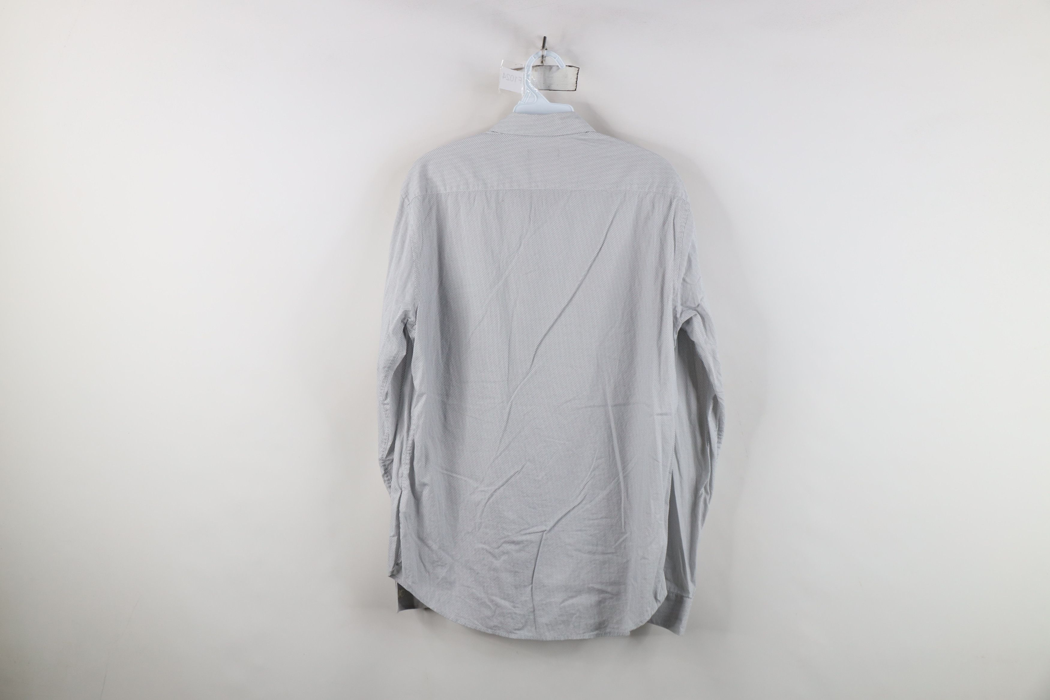Theory Theory Twill Print Long Sleeve Collared Button Shirt Size US M / EU 48-50 / 2 - 9 Thumbnail