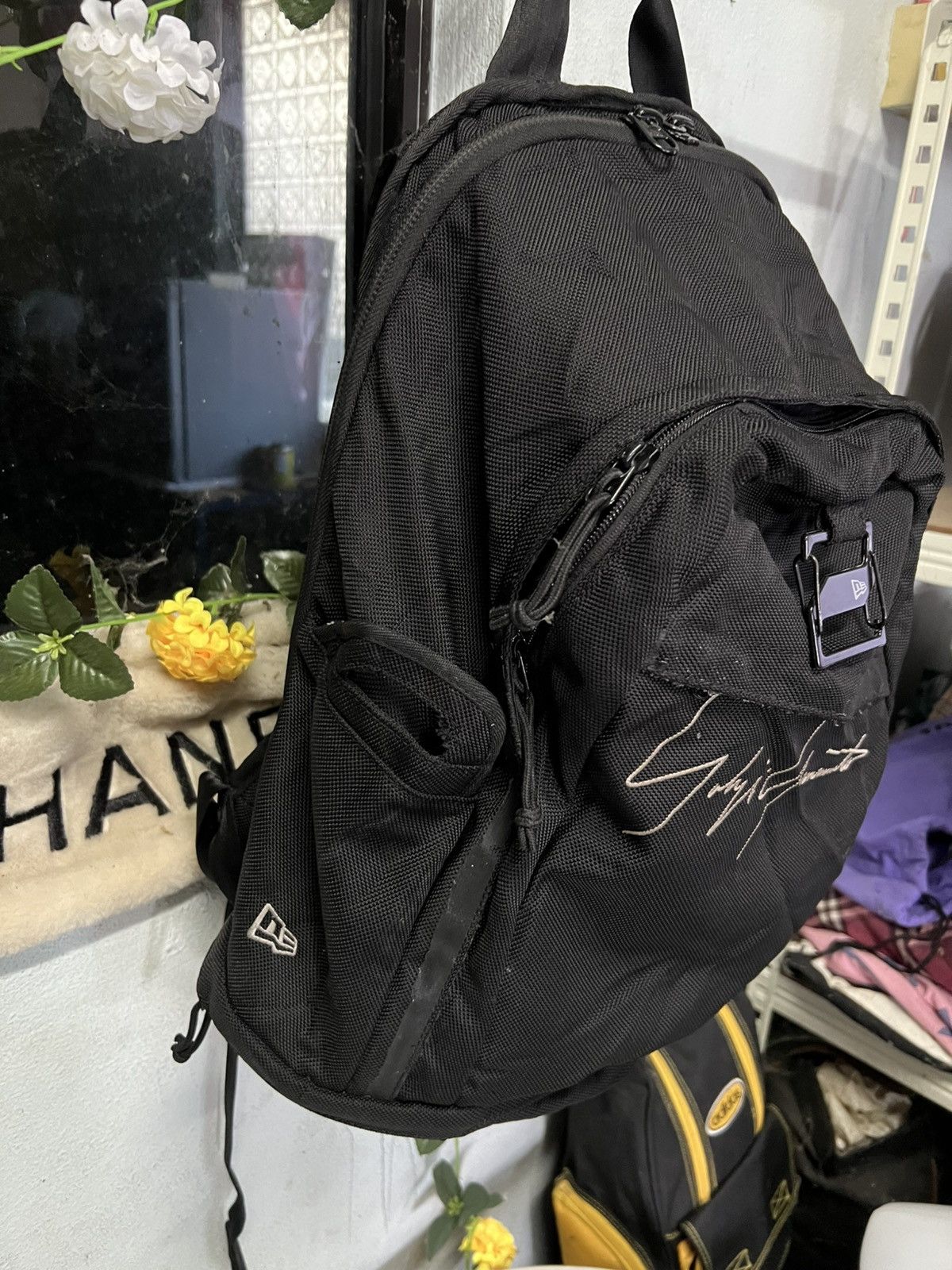 New Era × Yohji Yamamoto New Era X Yohji Yamamoto Sign Size ONE SIZE - 10 Thumbnail